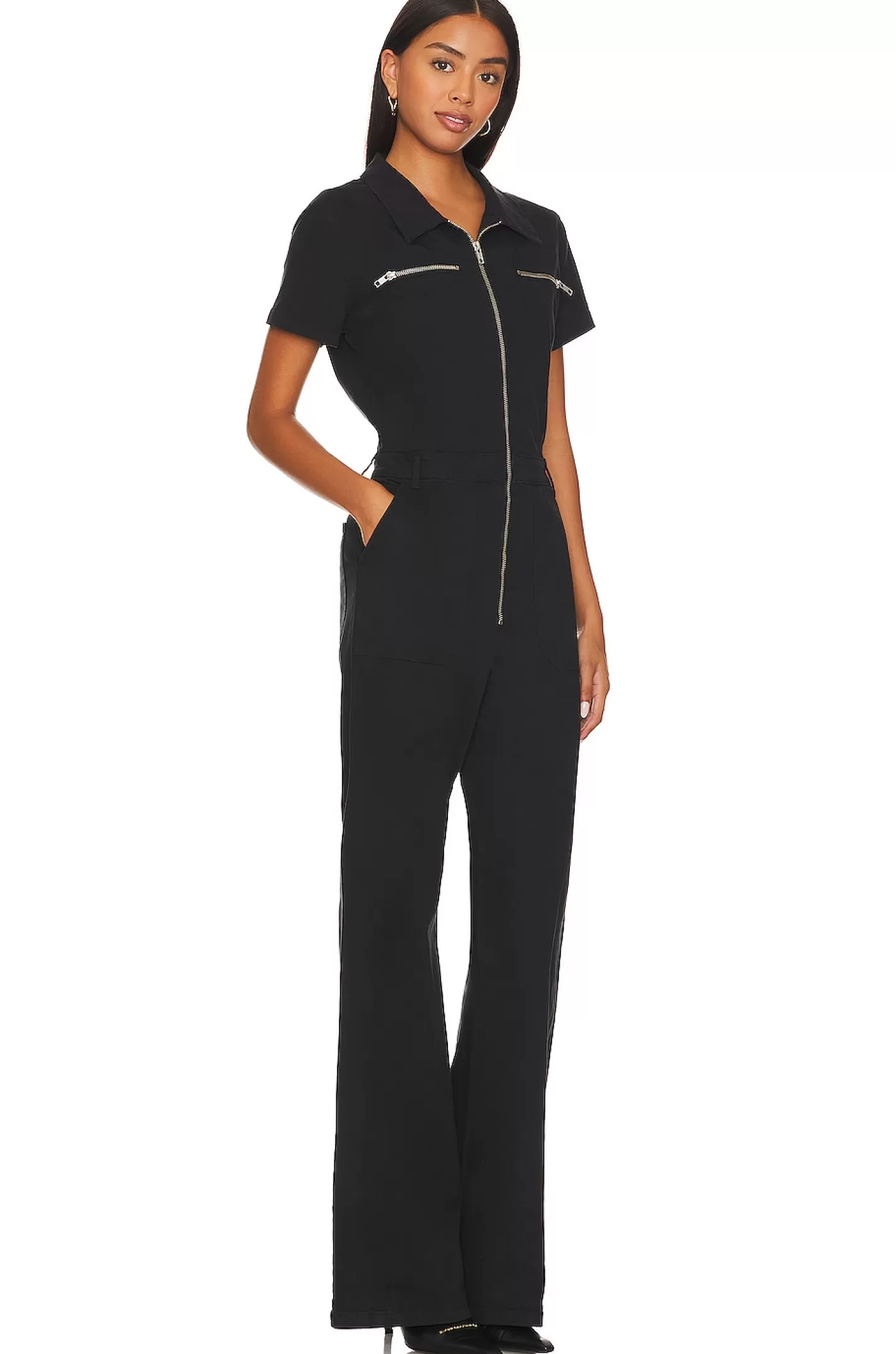 Martina Short Sleeve Flare Jumpsuit>PISTOLA Cheap