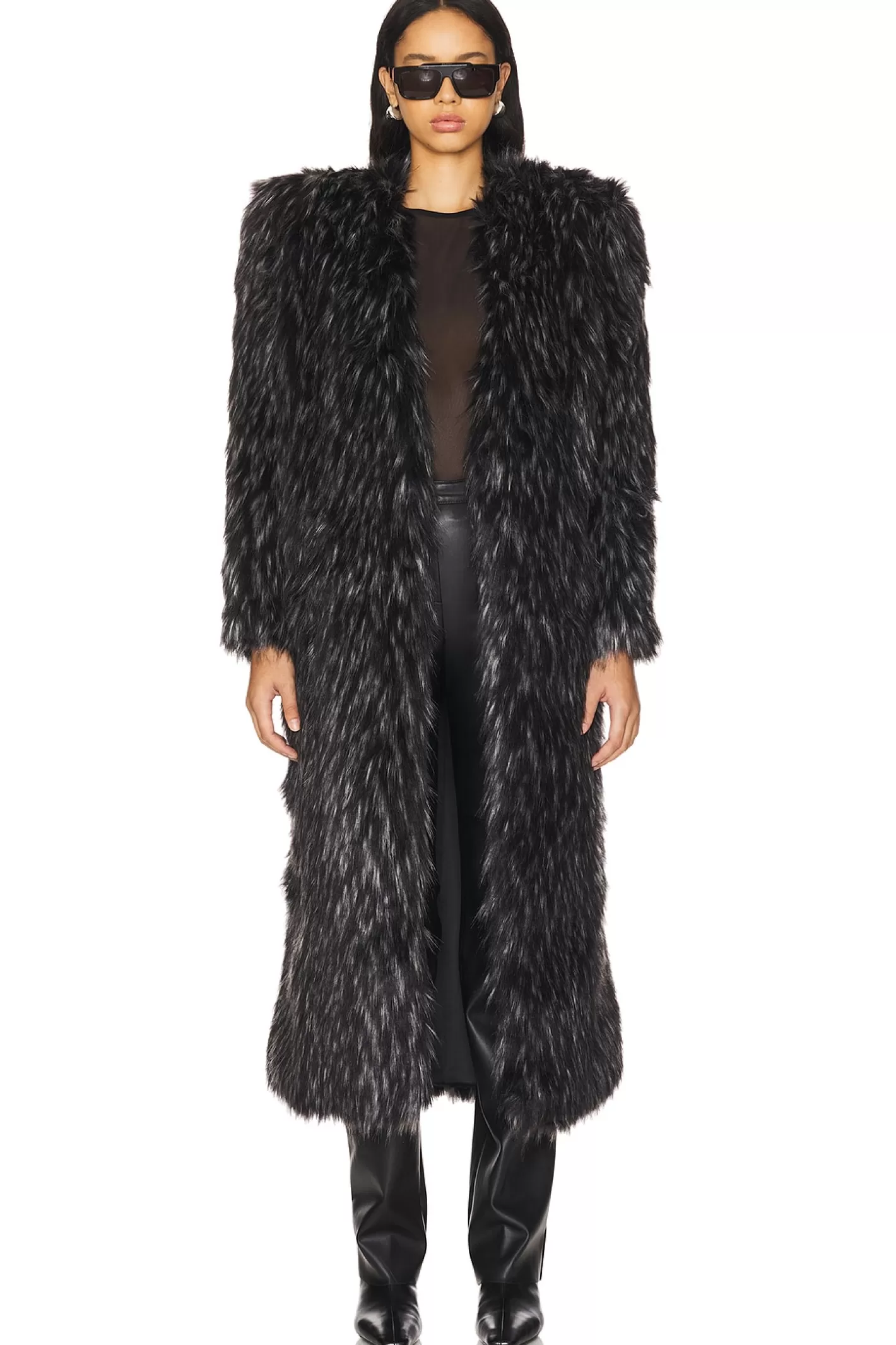 Mechanical Dolls Faux Fur Coat>Zhivago Hot