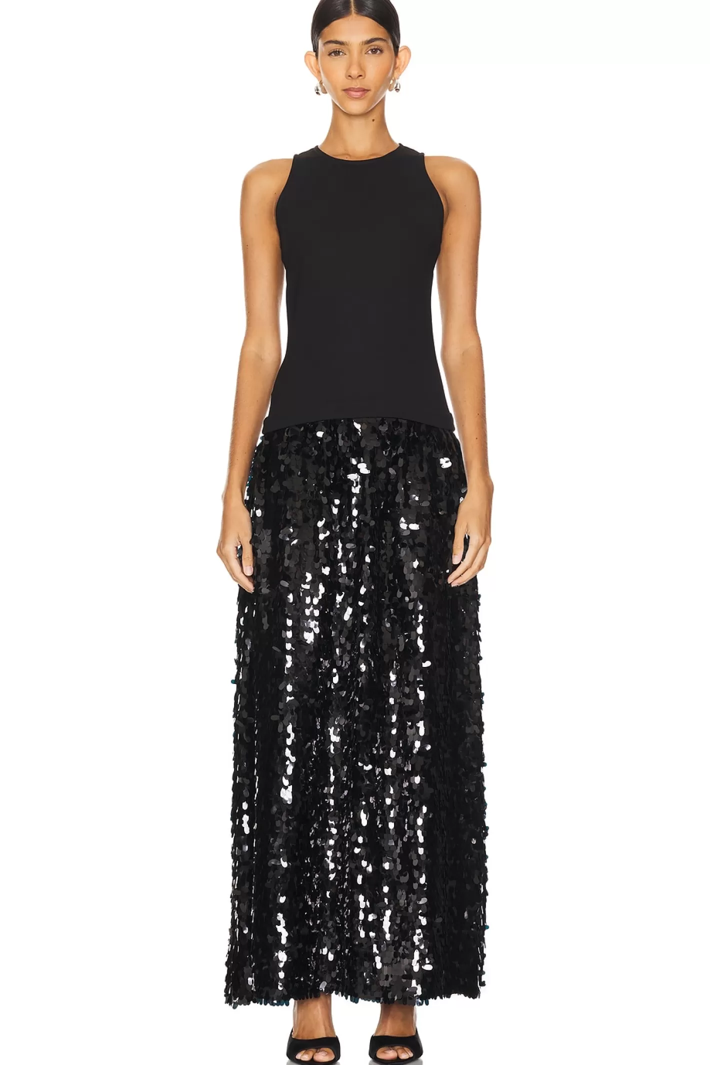 Memphis Crepe Sequin Dress>SIMONMILLER New