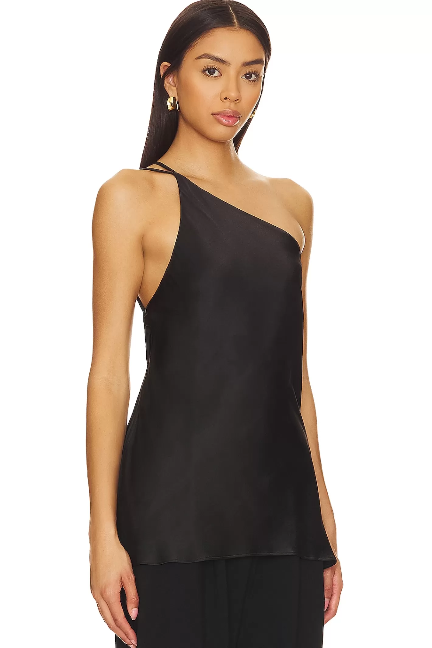 Mia One Shoulder Cowl Back Top>Shona Joy Clearance