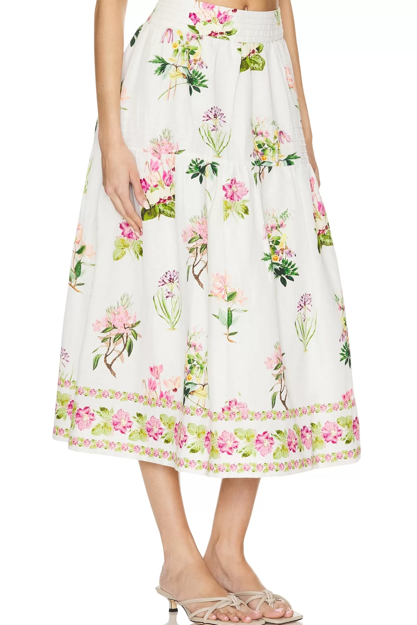 Midi Skirt>HEMANT AND NANDITA Best