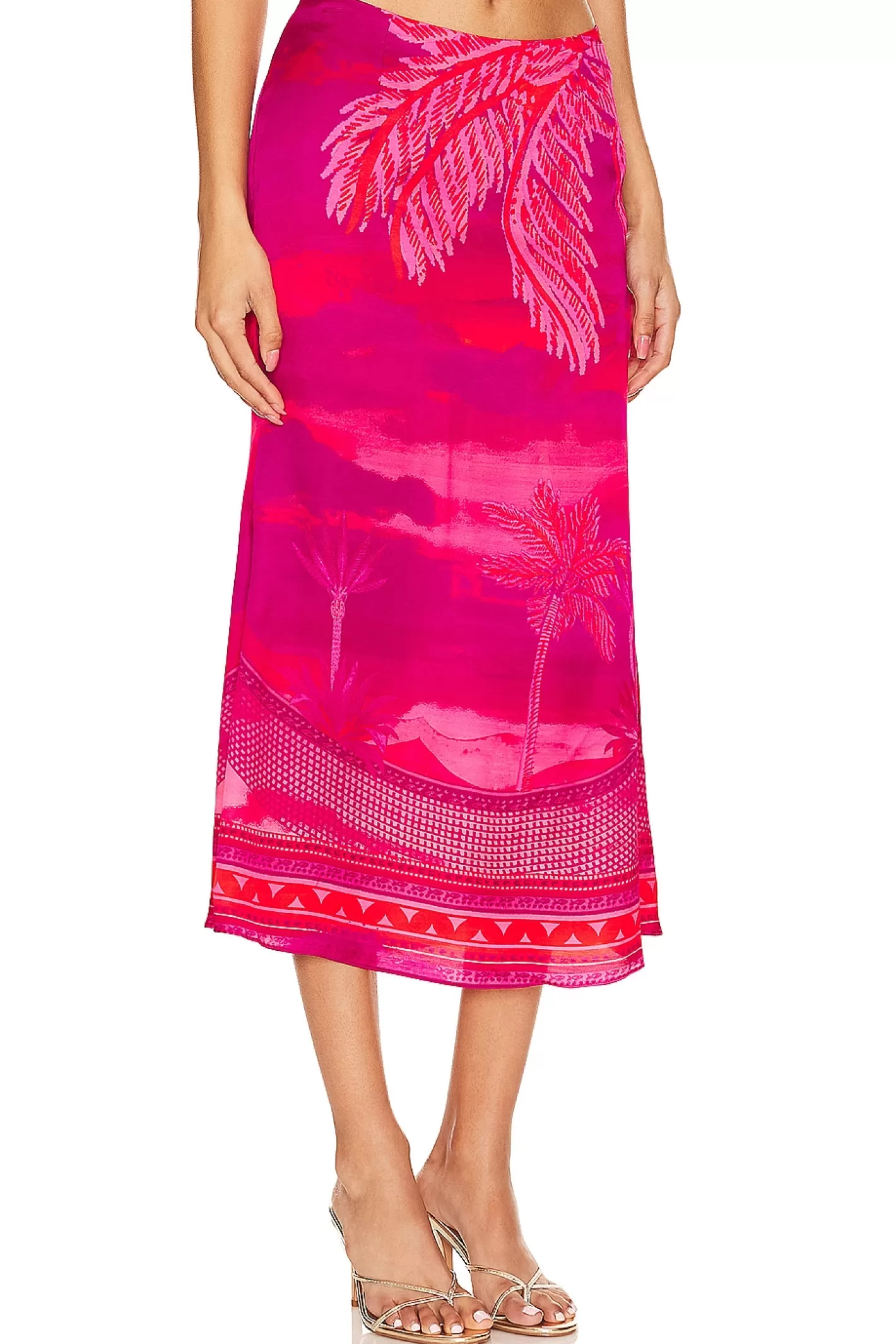 Midi Skirt>HEMANT AND NANDITA Best Sale