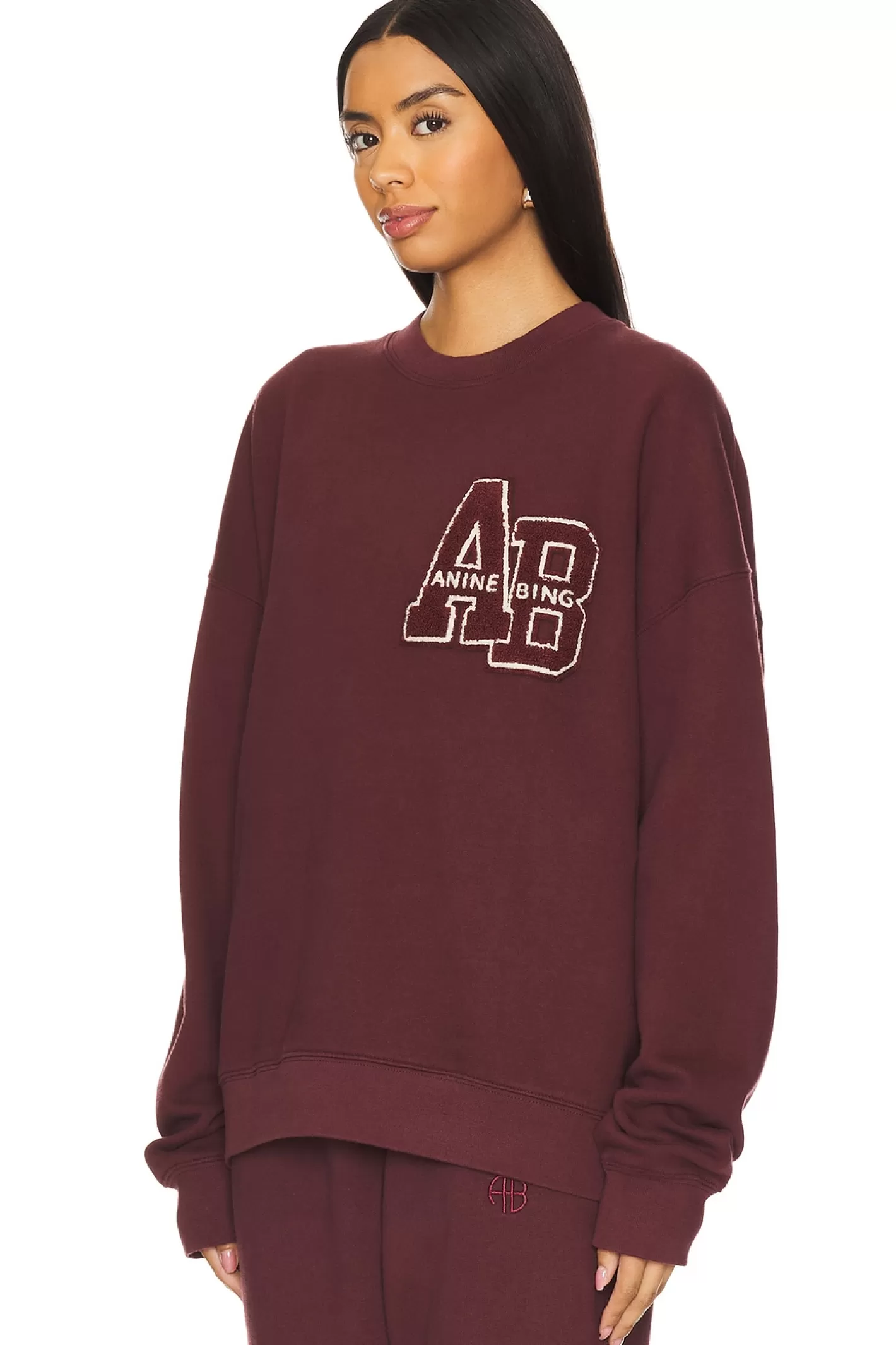 Miles Oversized Sweatshirt Letterman>ANINE BING Best