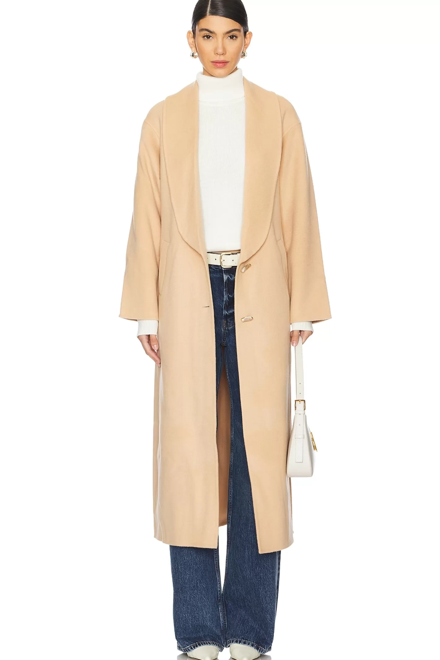 Modular Long Line Wool Coat>Aje Shop