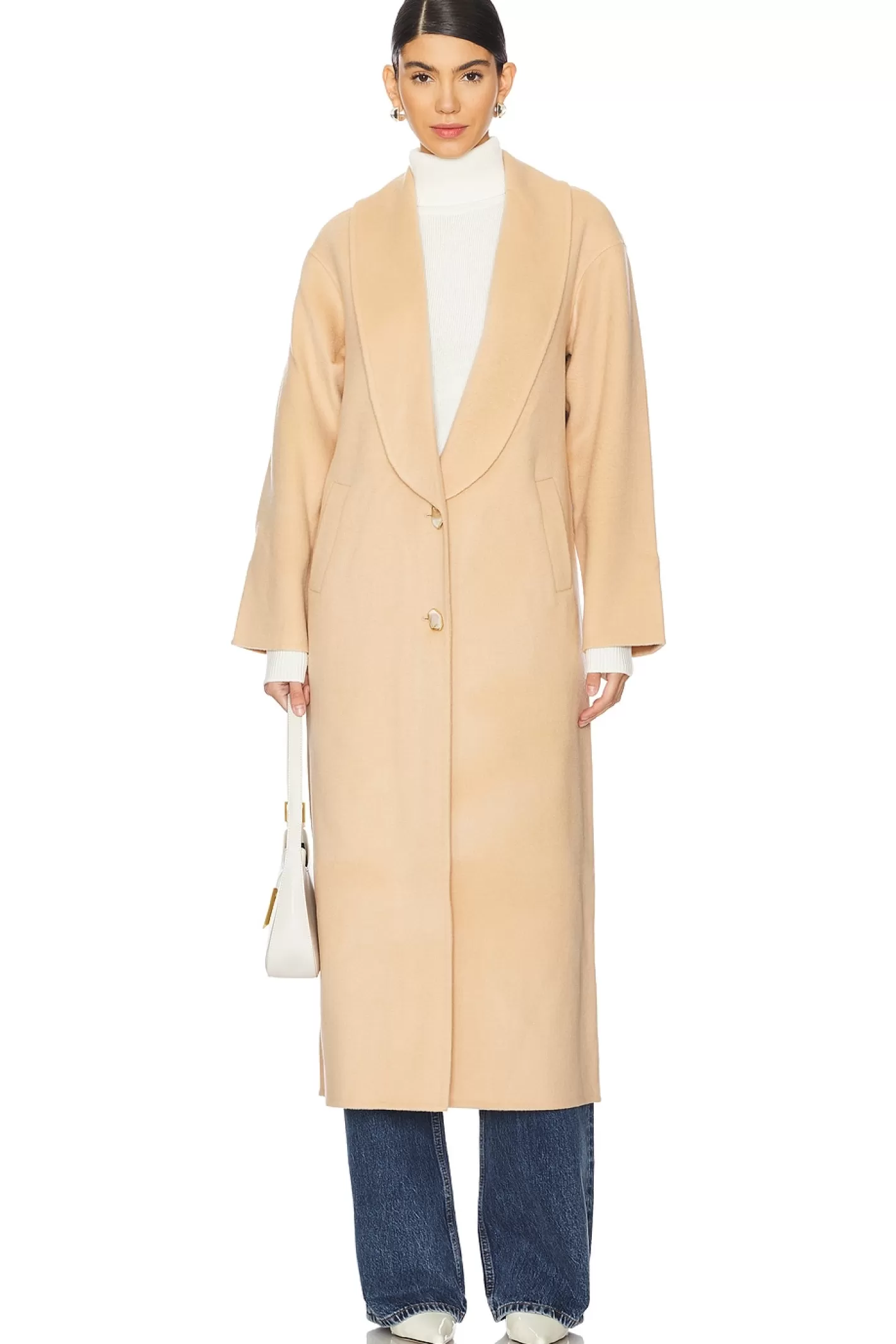 Modular Long Line Wool Coat>Aje Shop