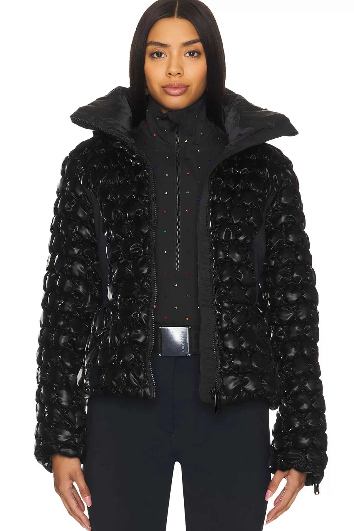 Monique Circle Quilted Down Jacket>Goldbergh Store