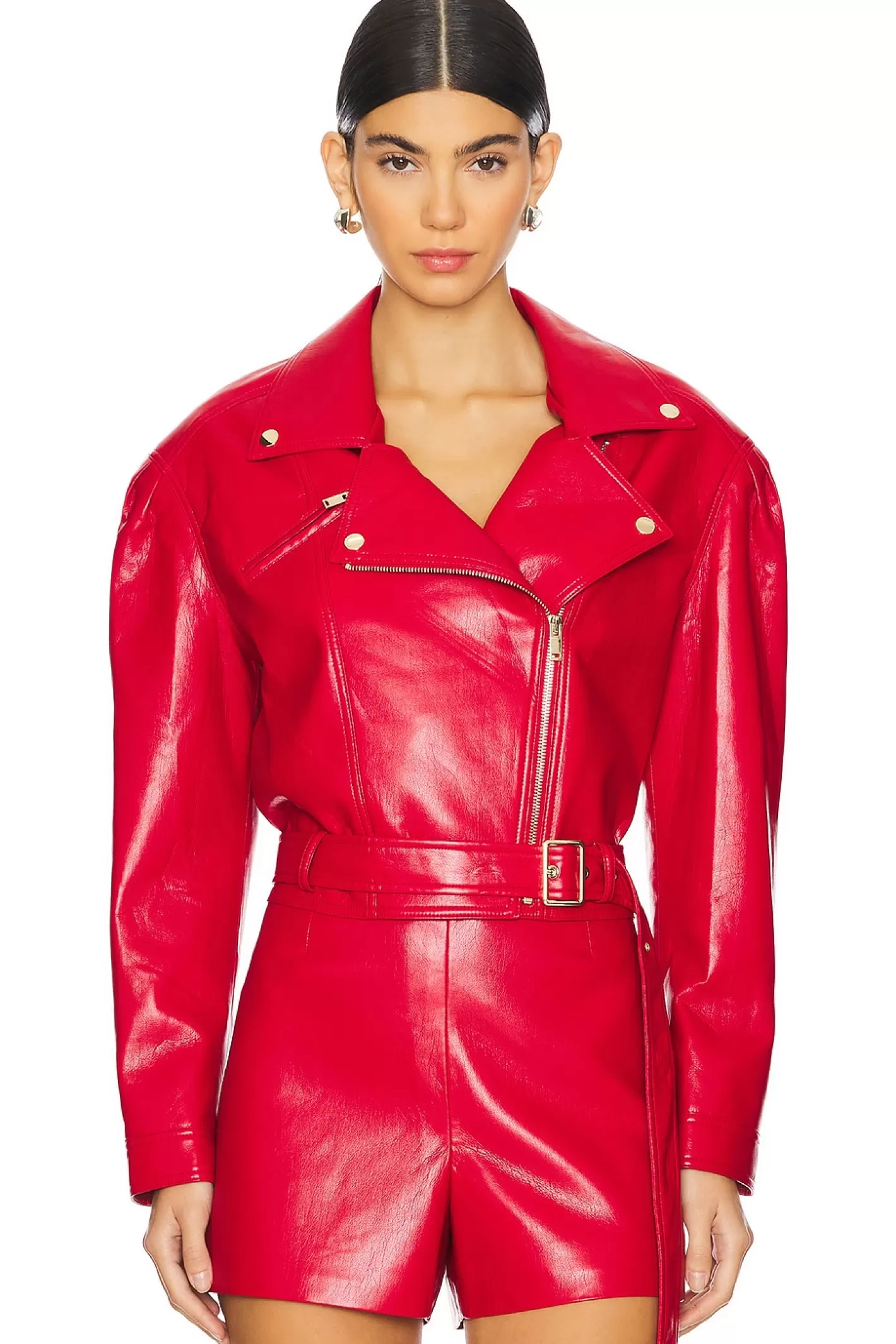 Morello Faux Leather Jacket>Generation Love Store