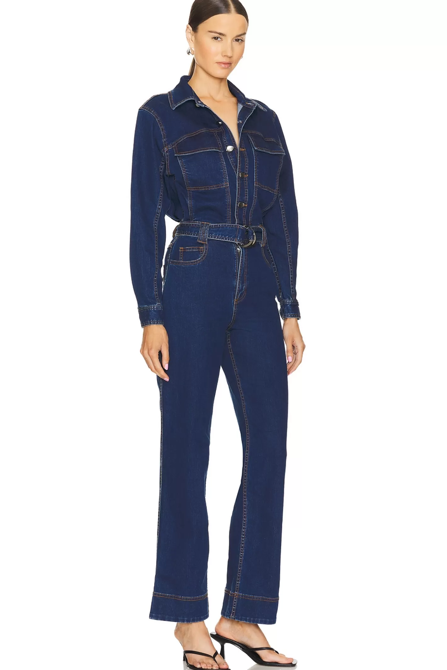 Neo Denim Jumpsuit>Aje Store