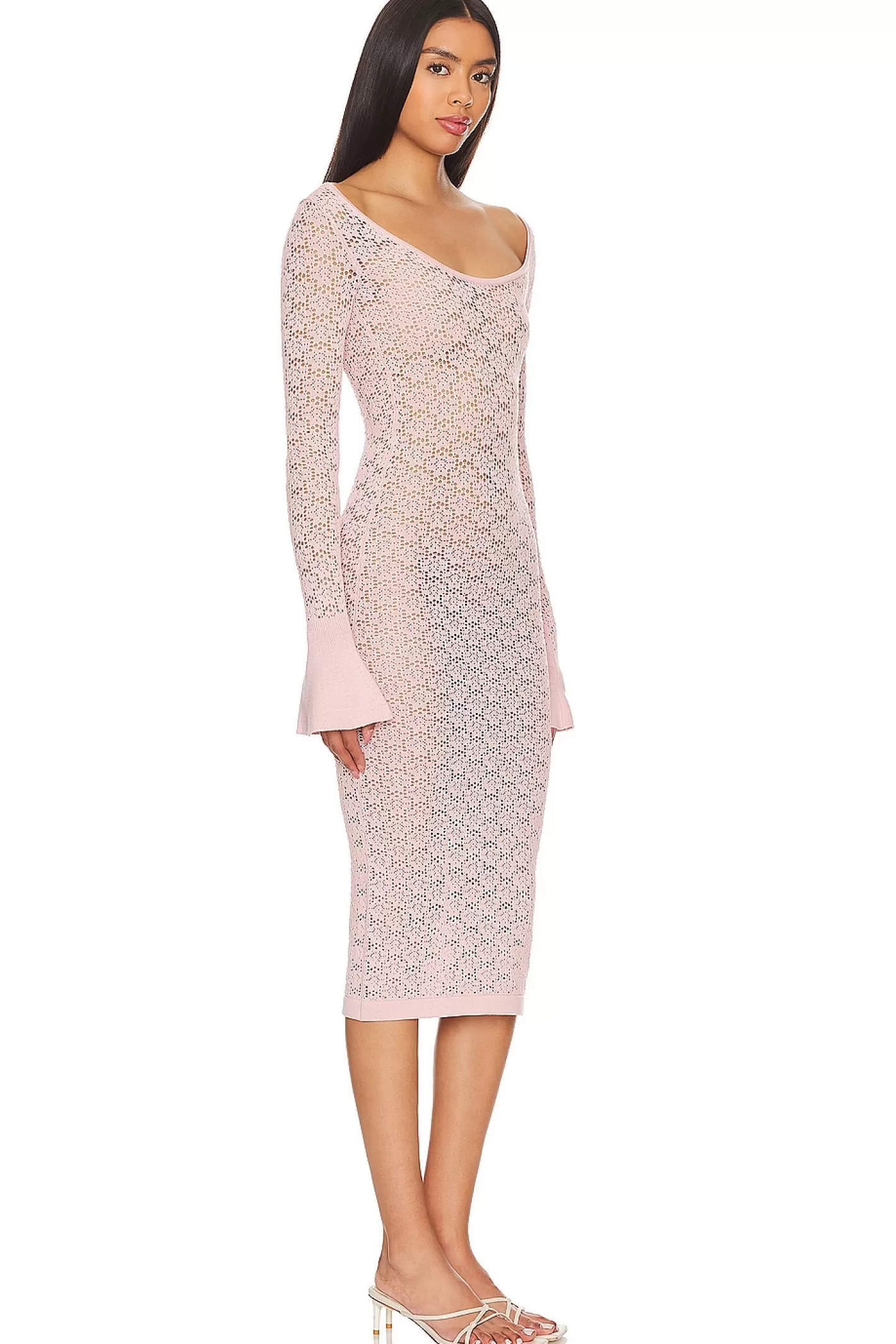 Netia Long Sleeve Midi Dress>Tularosa Outlet