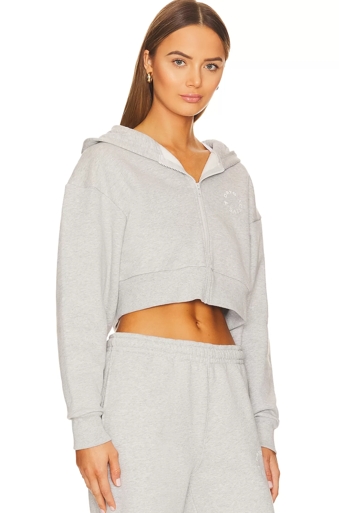 Organic Cropped Hoodie>7 Days Active Cheap