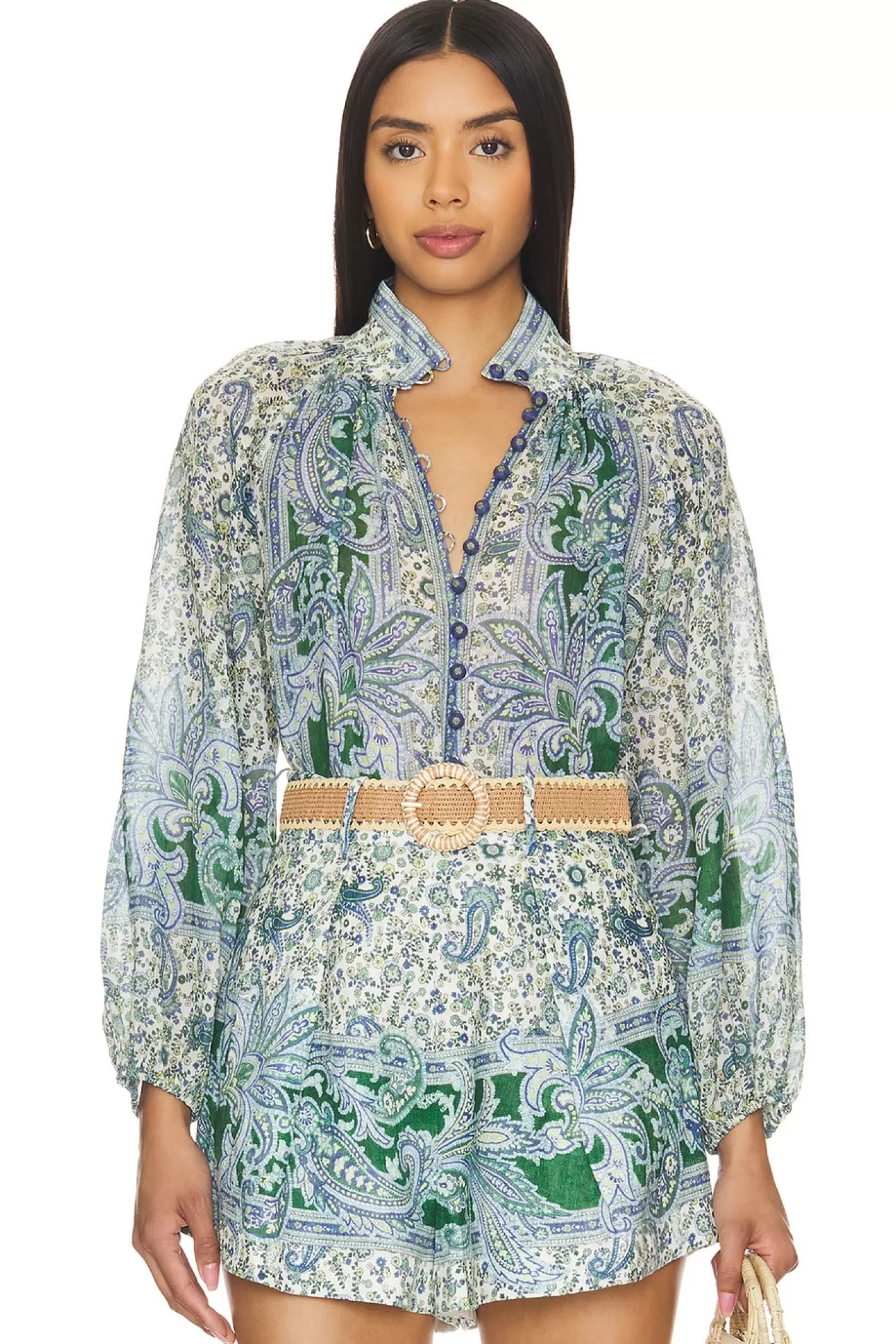 Ottie Billow Blouse>Zimmermann Sale