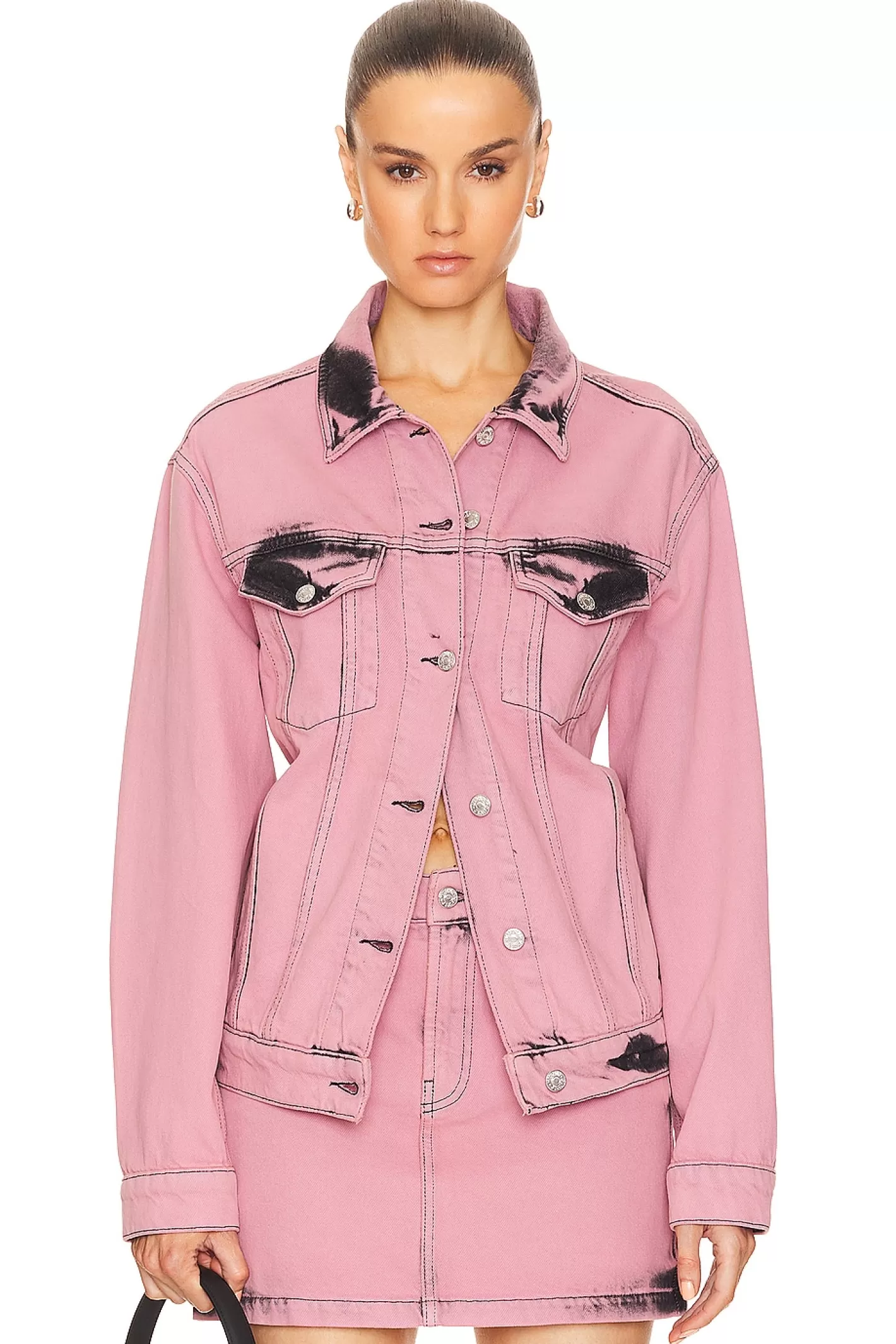 Overdyed Denim Jacket>Moschino Jeans Sale