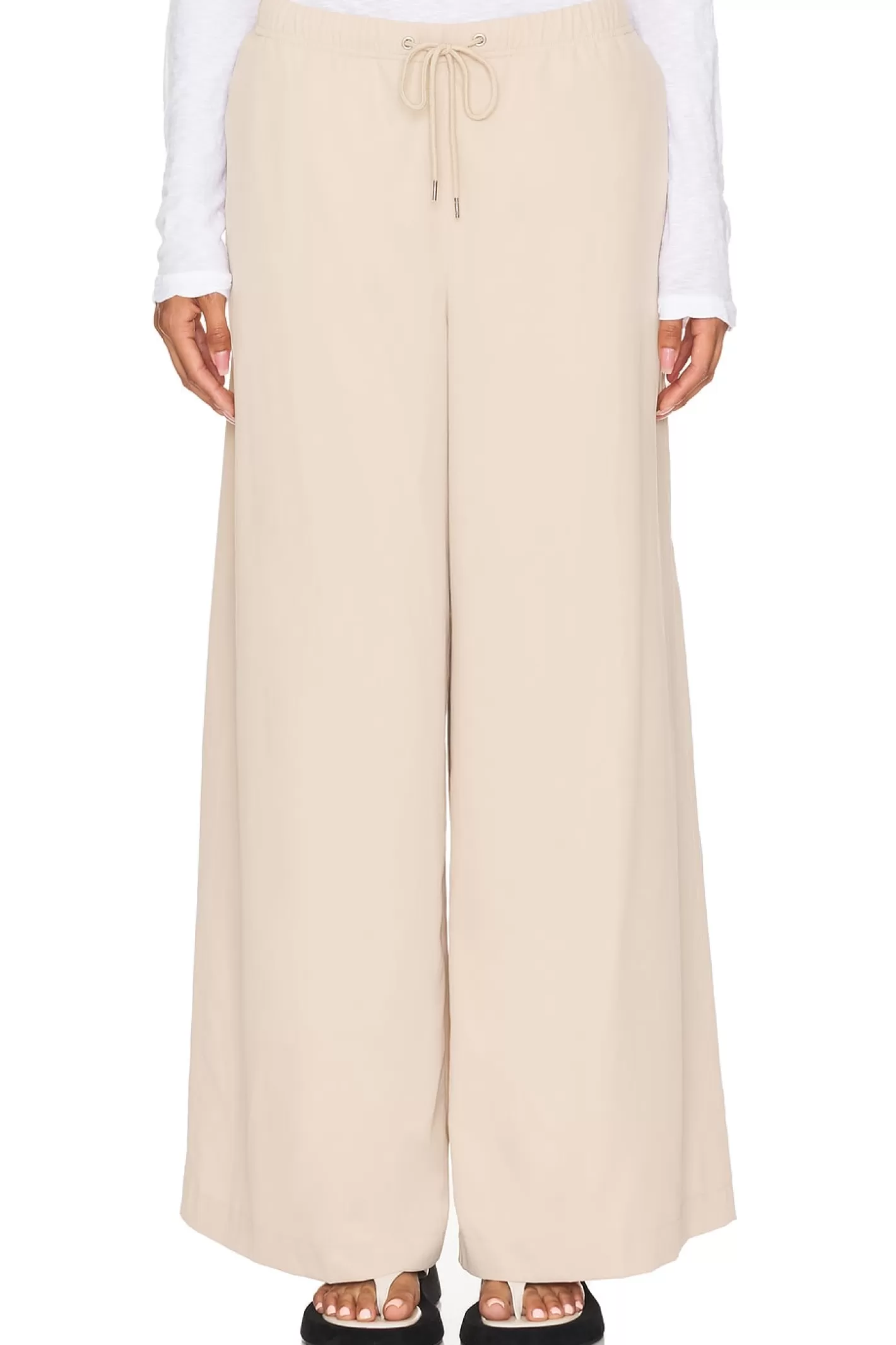 Oversized Matte Wide Leg Pant>James Perse Store