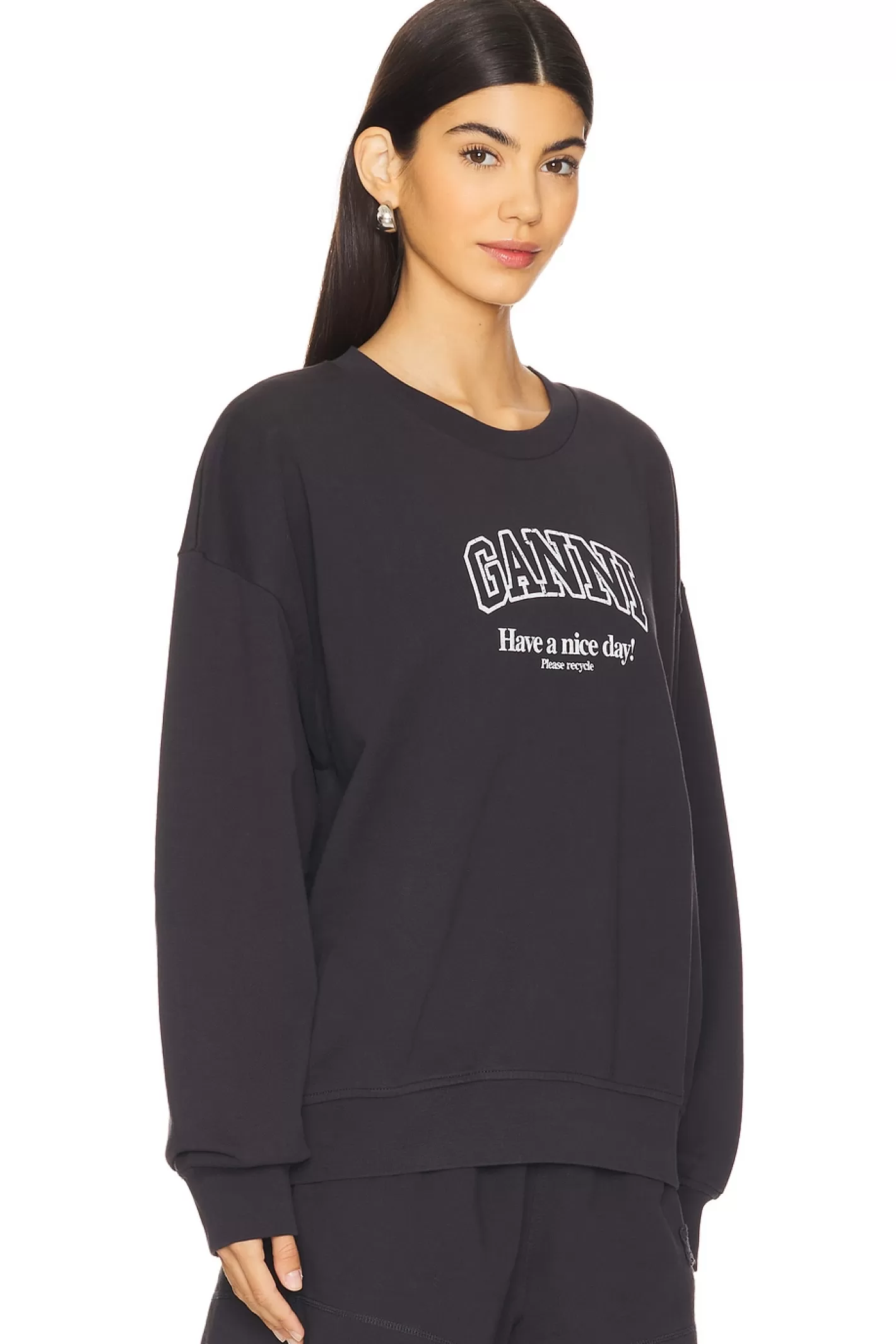 Oversized Sweatshirt>Ganni Shop