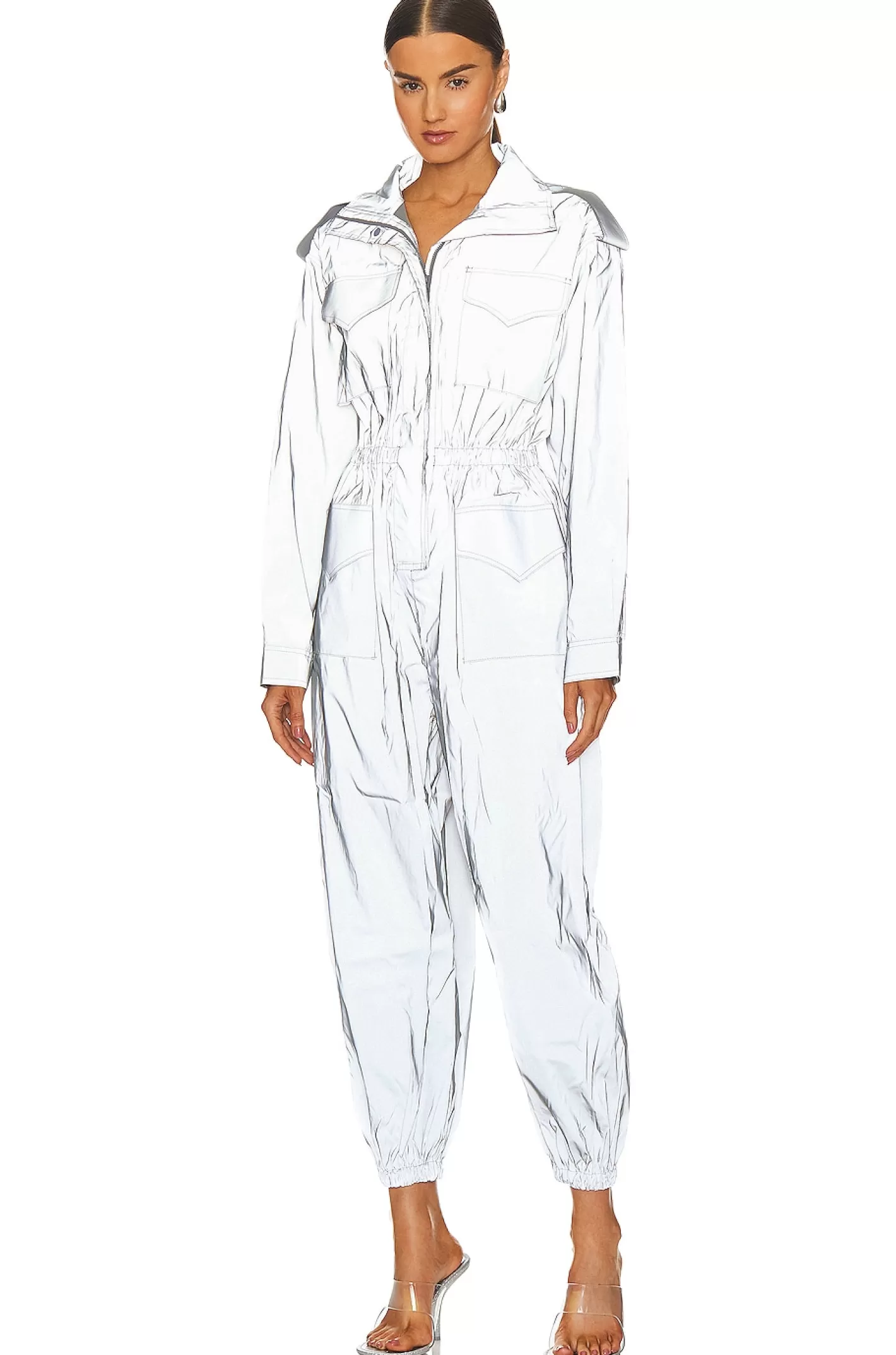 Oversized Turtle Cargo Jumpsuit>Norma Kamali Discount