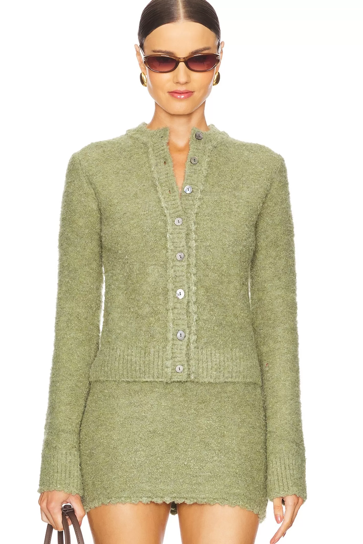 Palmyra Knit Cardigan>GUIZIO Shop