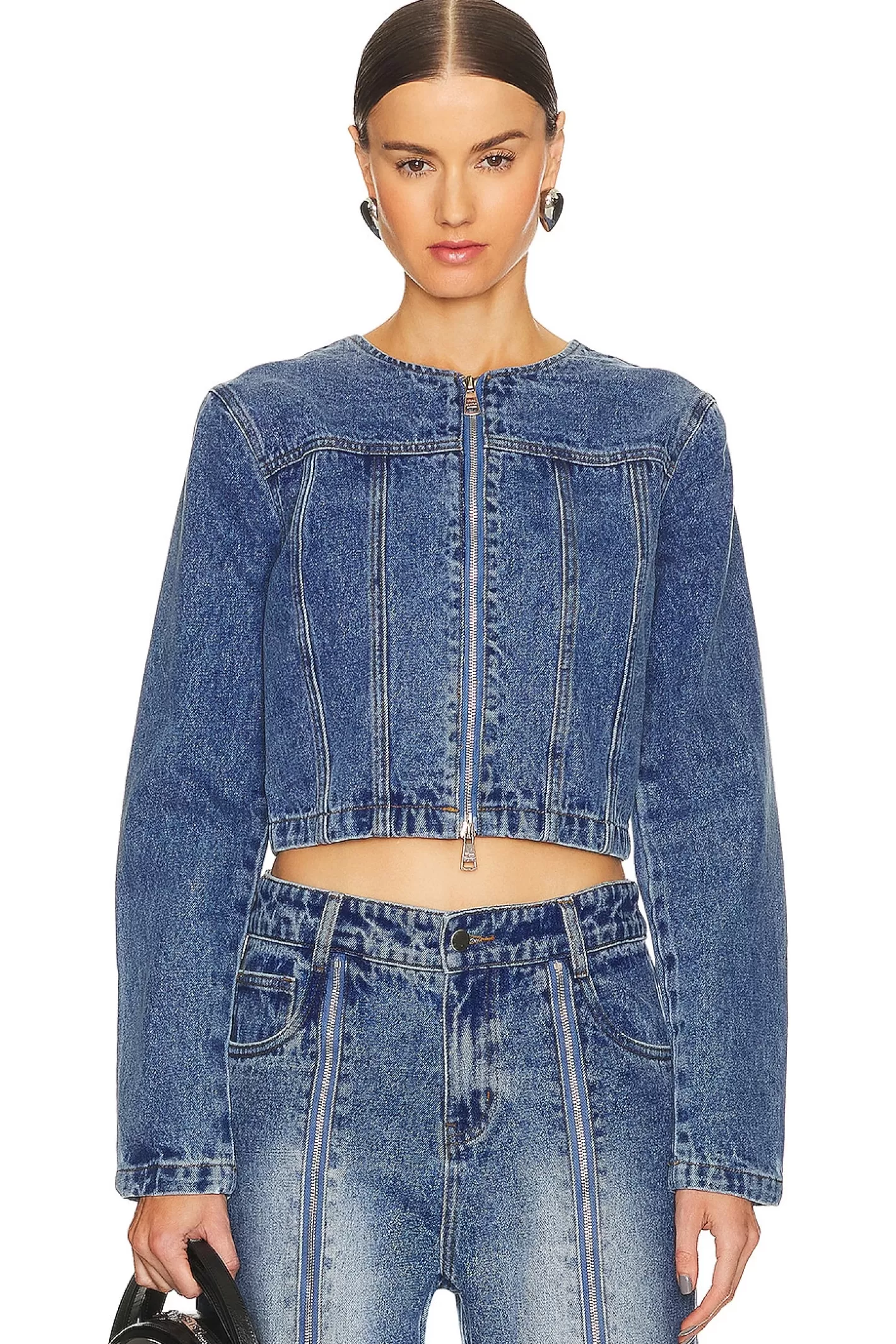 Panel Denim Jacket>Wynn Hamlyn Online