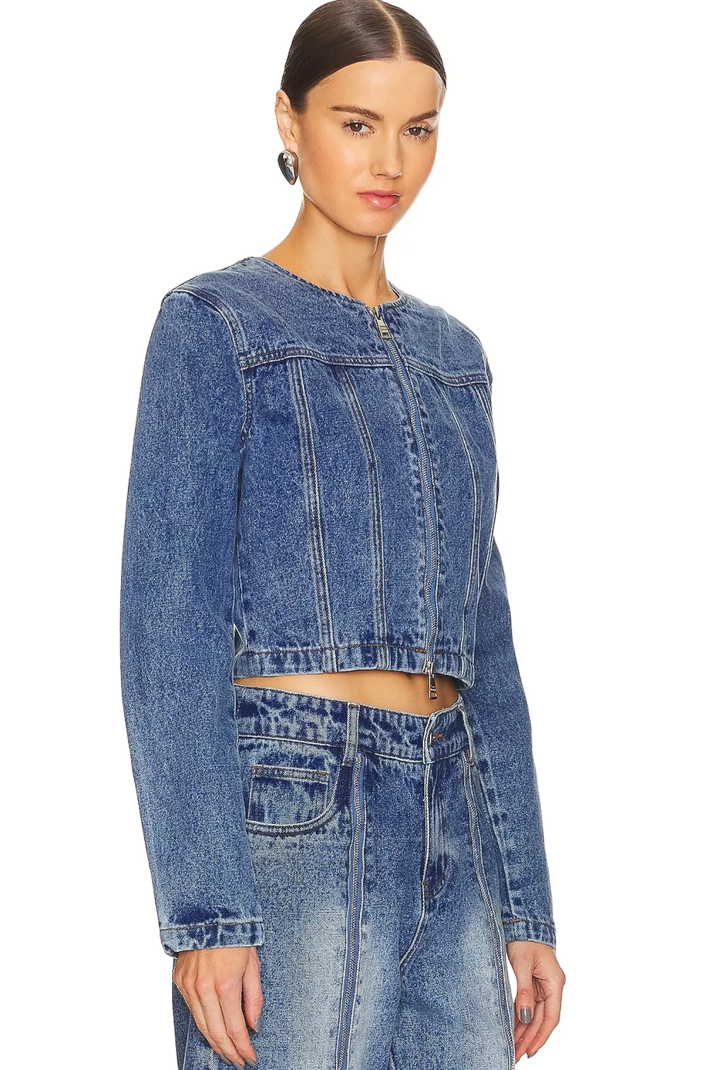 Panel Denim Jacket>Wynn Hamlyn Online