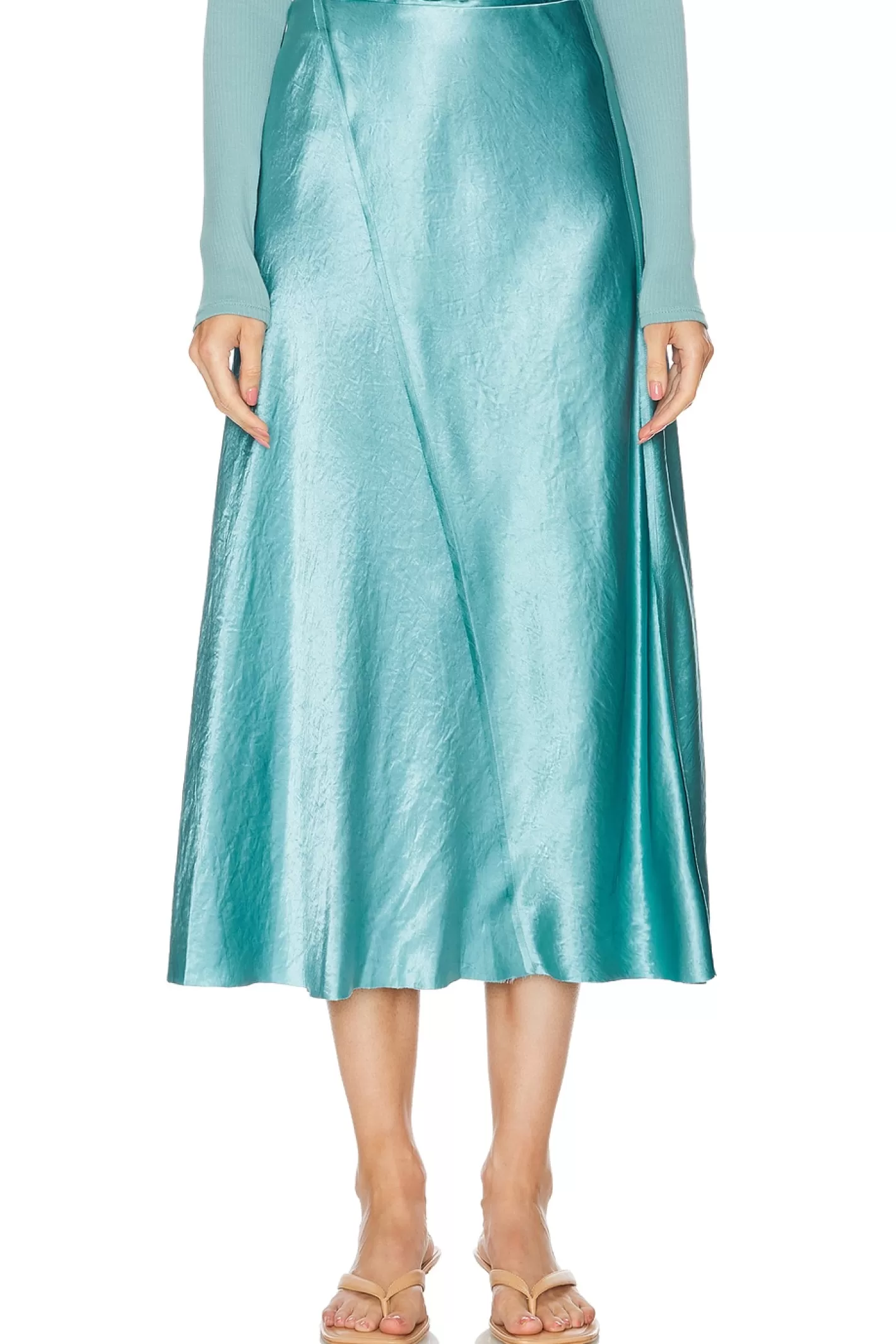 Panelled Slip Skirt>Vince Discount