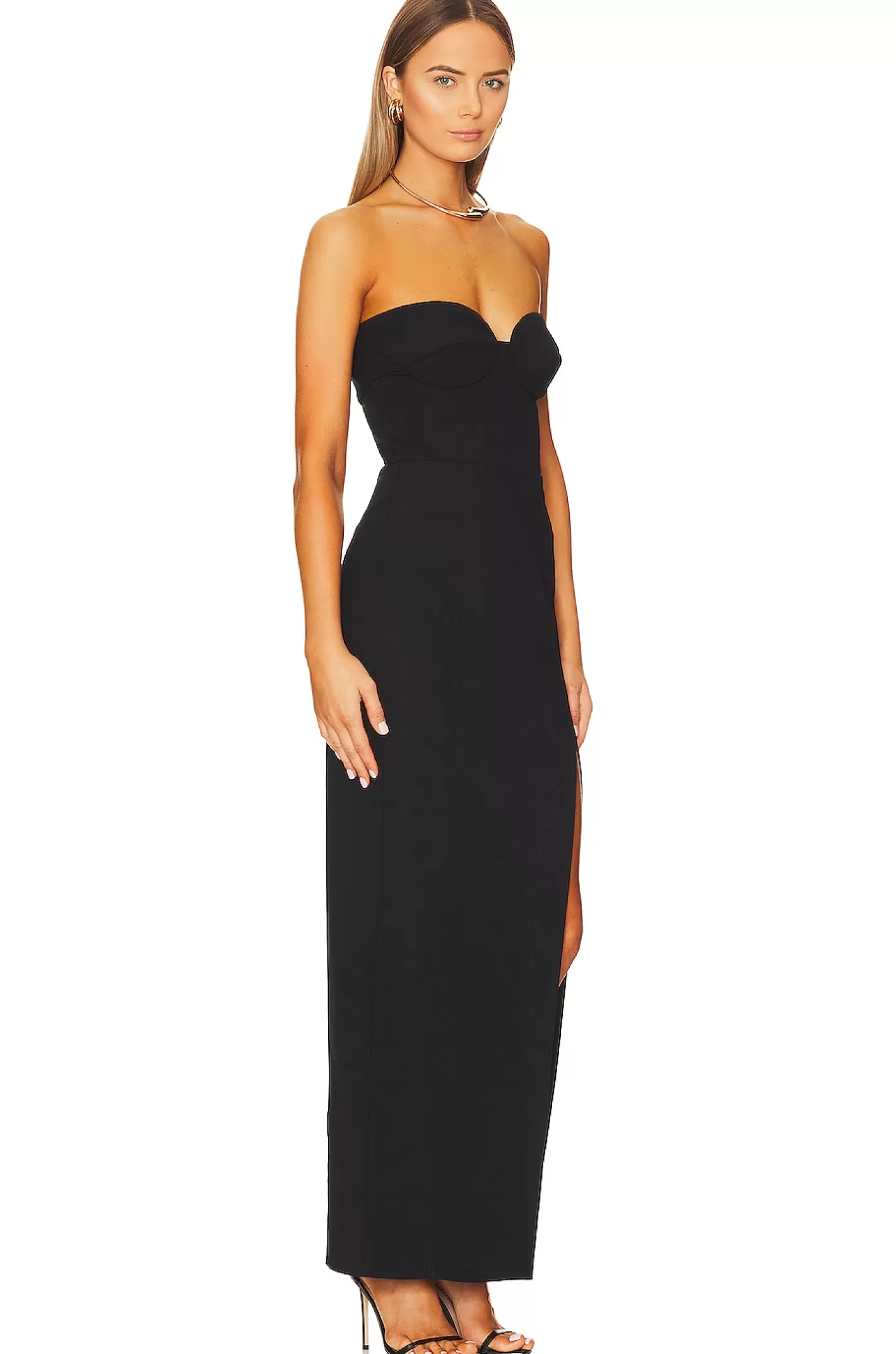 Pernille Bustier Gown W/ Slit>NICHOLAS New