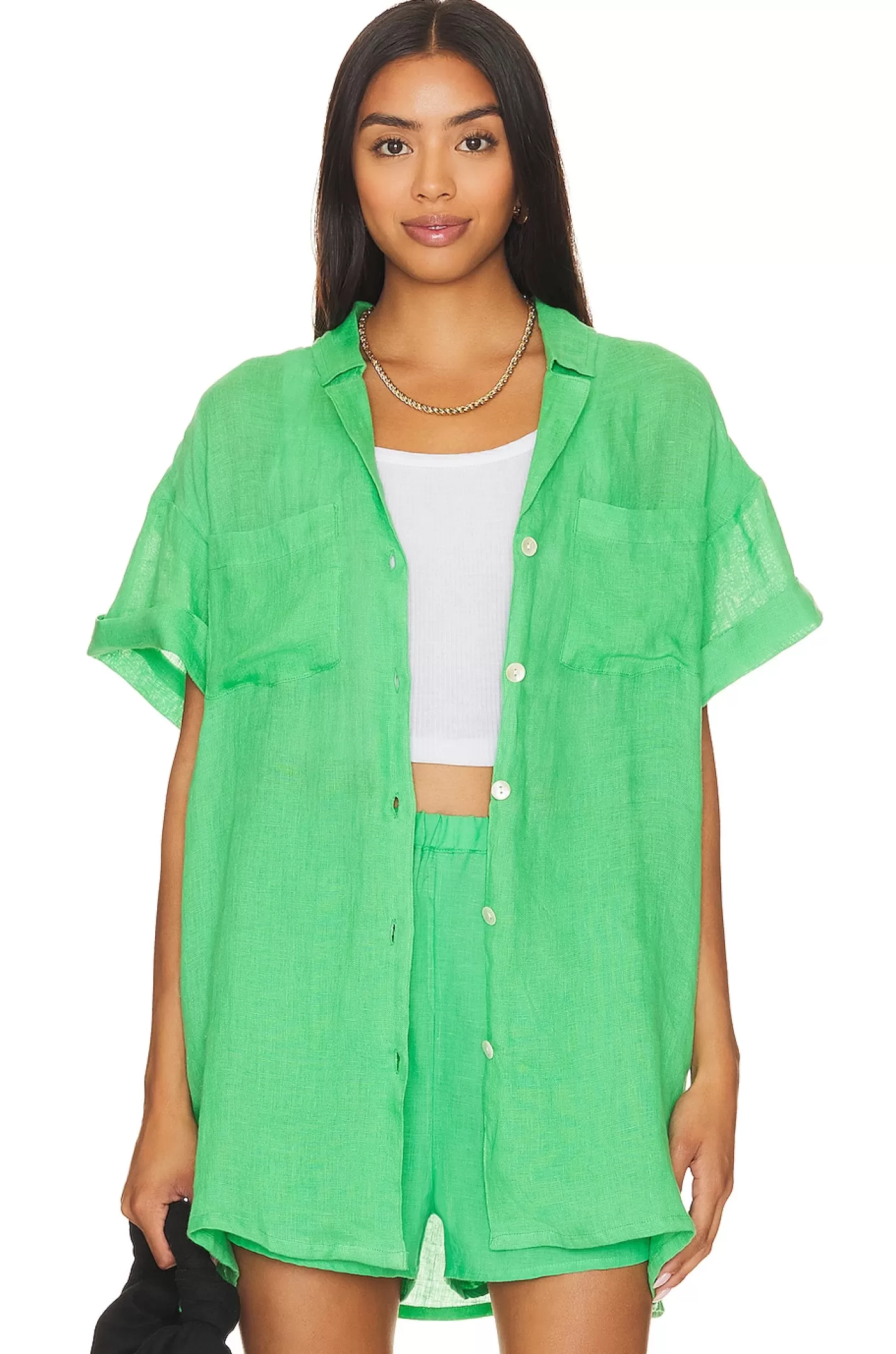 Playa Pocket Blouse>vitamin A Fashion