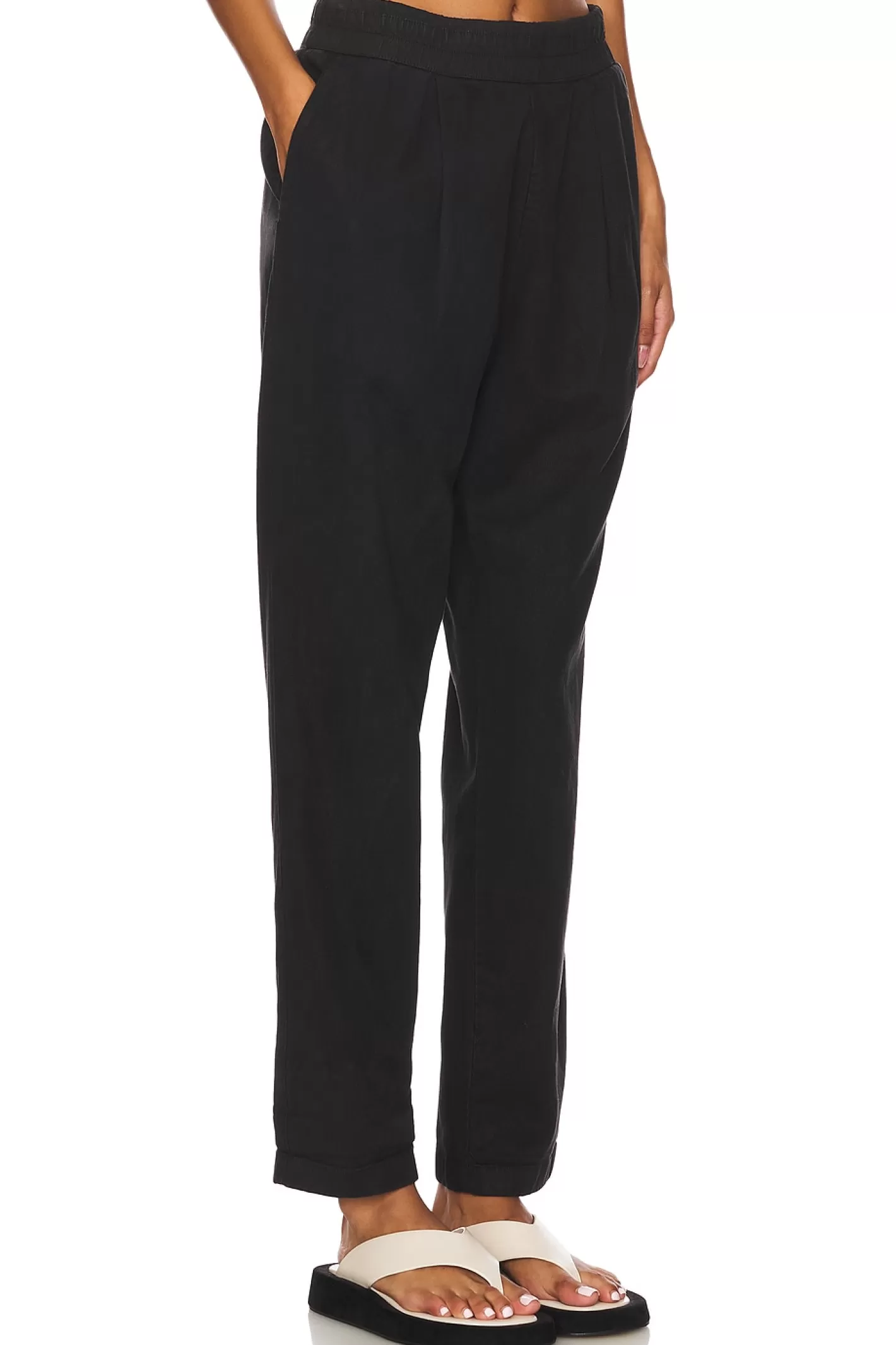 Pleat Relaxed Fit Pant>James Perse Outlet