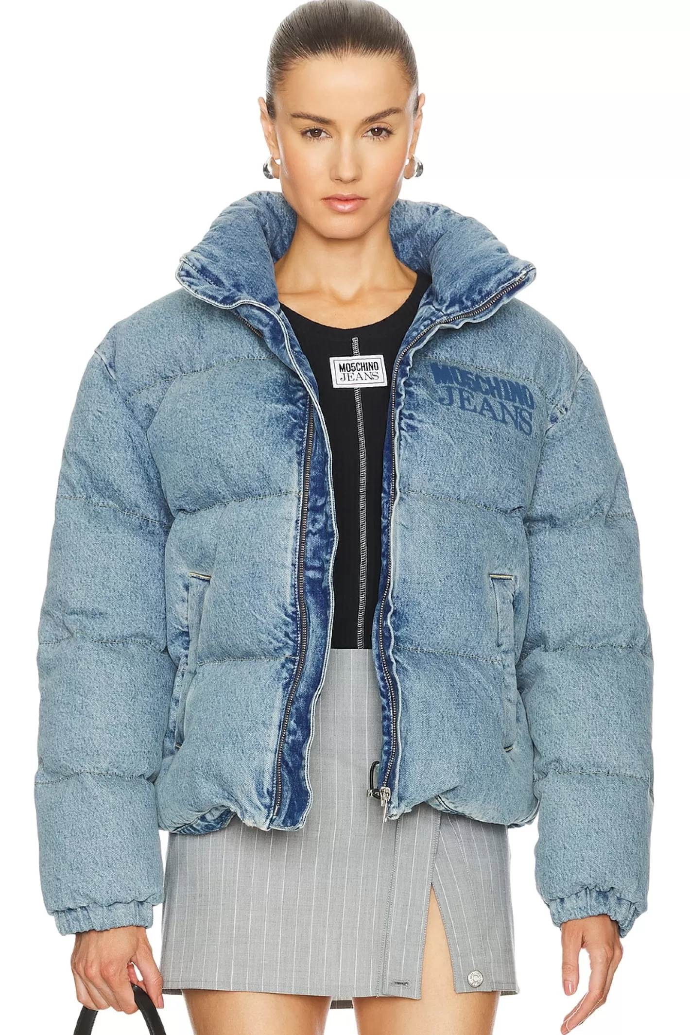 Puffer Jacket>Moschino Jeans Clearance