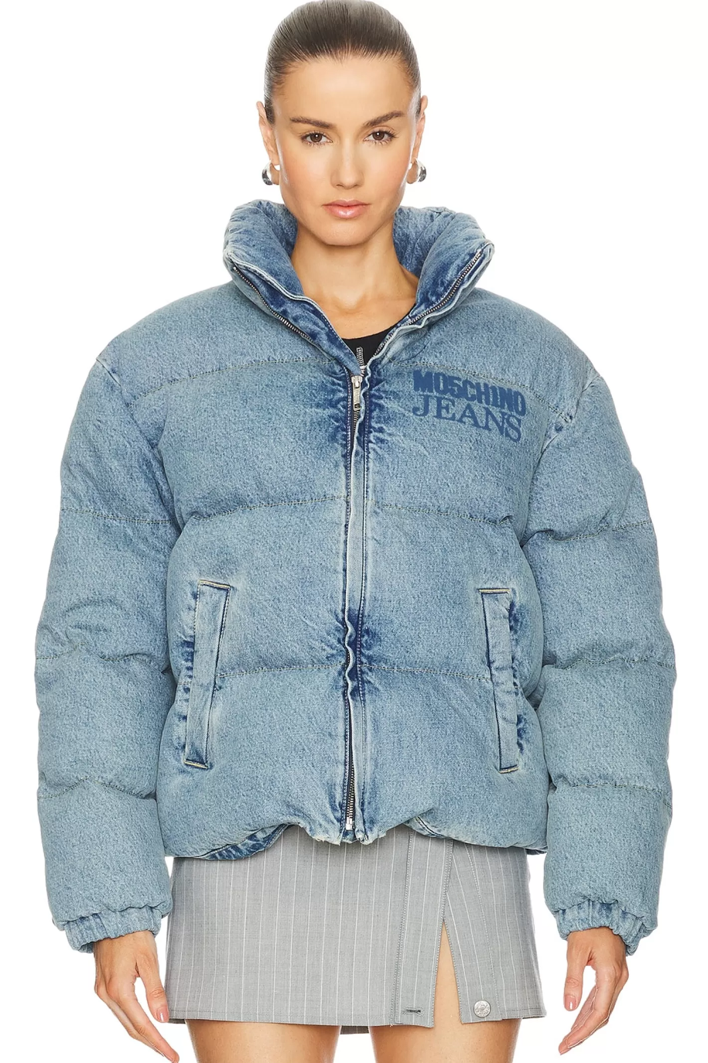 Puffer Jacket>Moschino Jeans Clearance