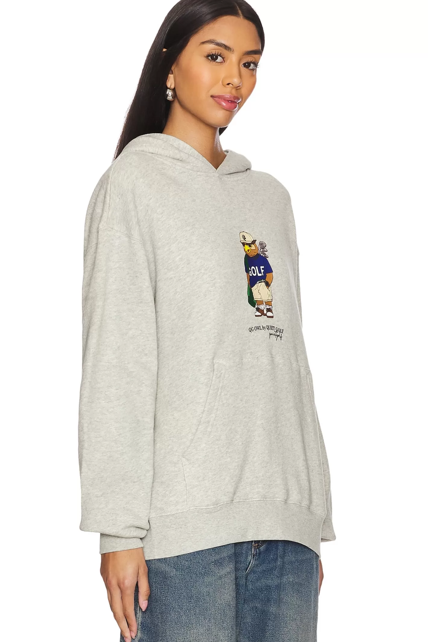 Qg Owl Hoodie>Quiet Golf Hot