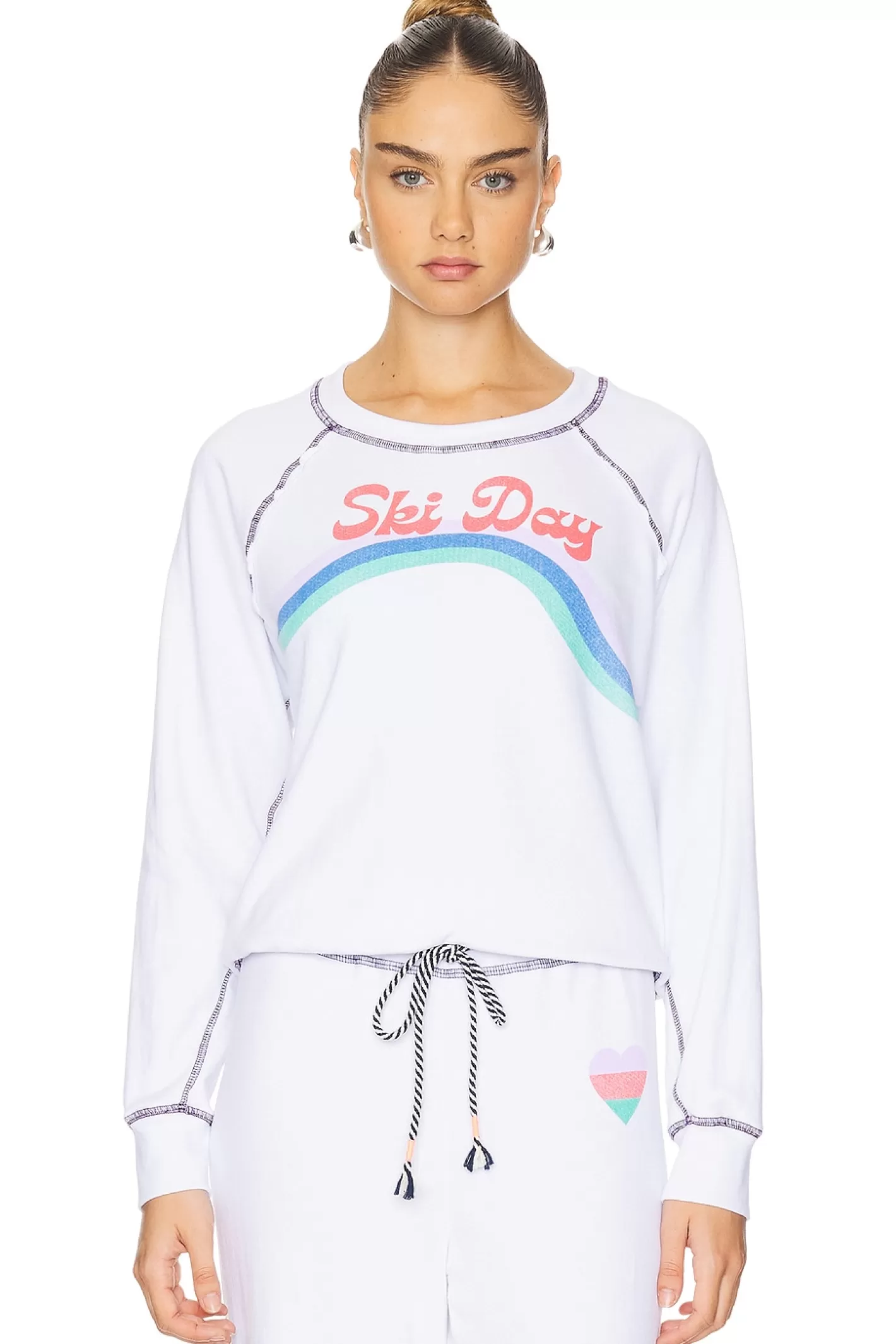 Raglan T Ski Day Sweatshirt>SUNDRY Fashion