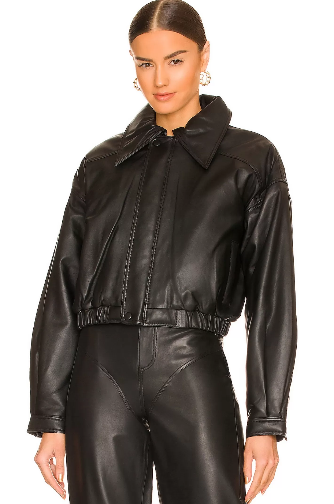 Raven Leather Jacket>Camila Coelho Store