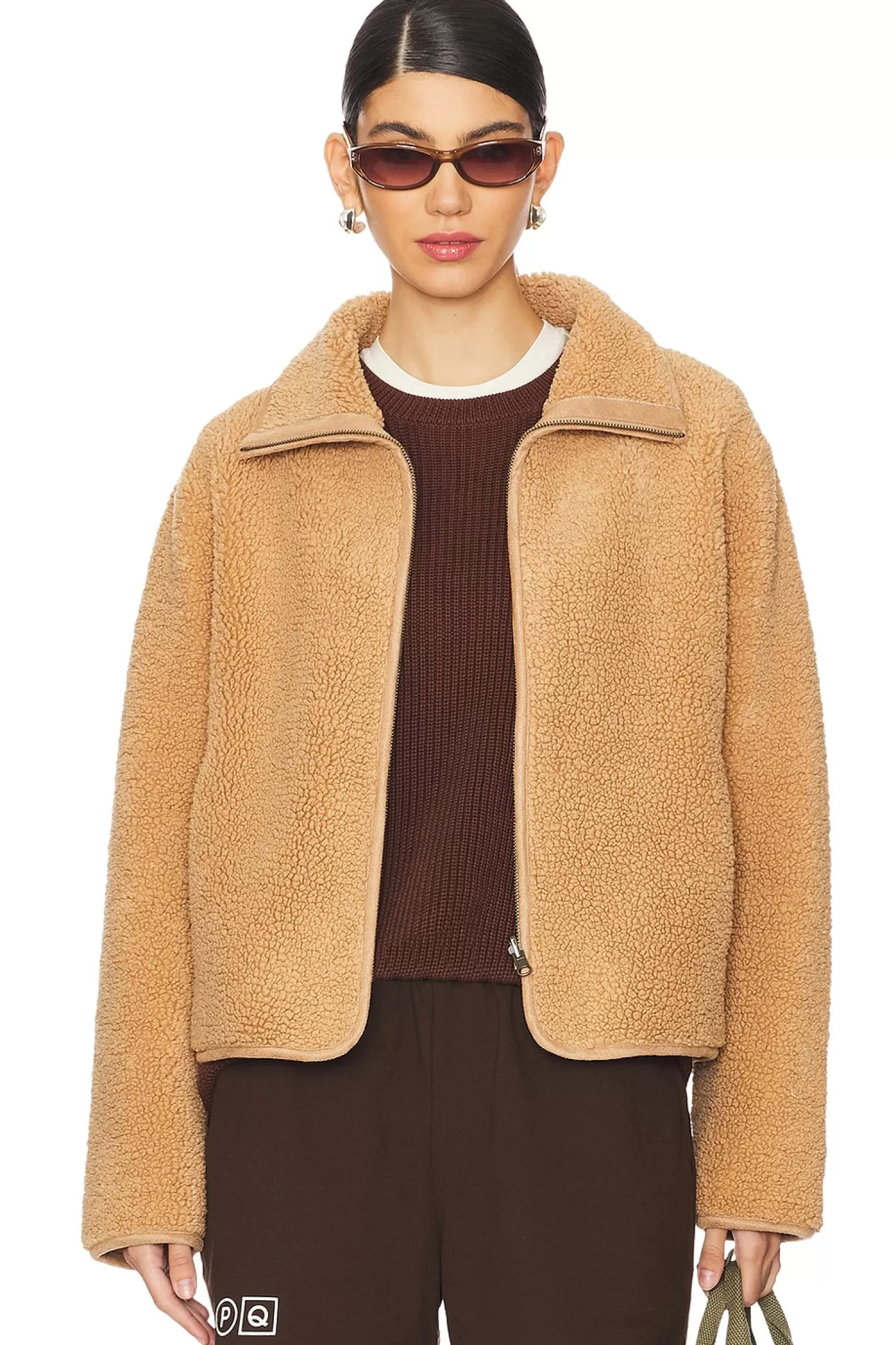 Reba Sherpa Jacket>Velvet by Graham & Spencer Discount