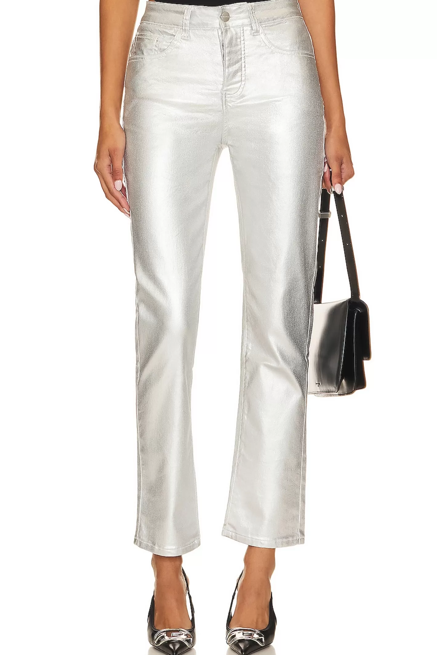 Regina Metallic Jean>superdown Fashion