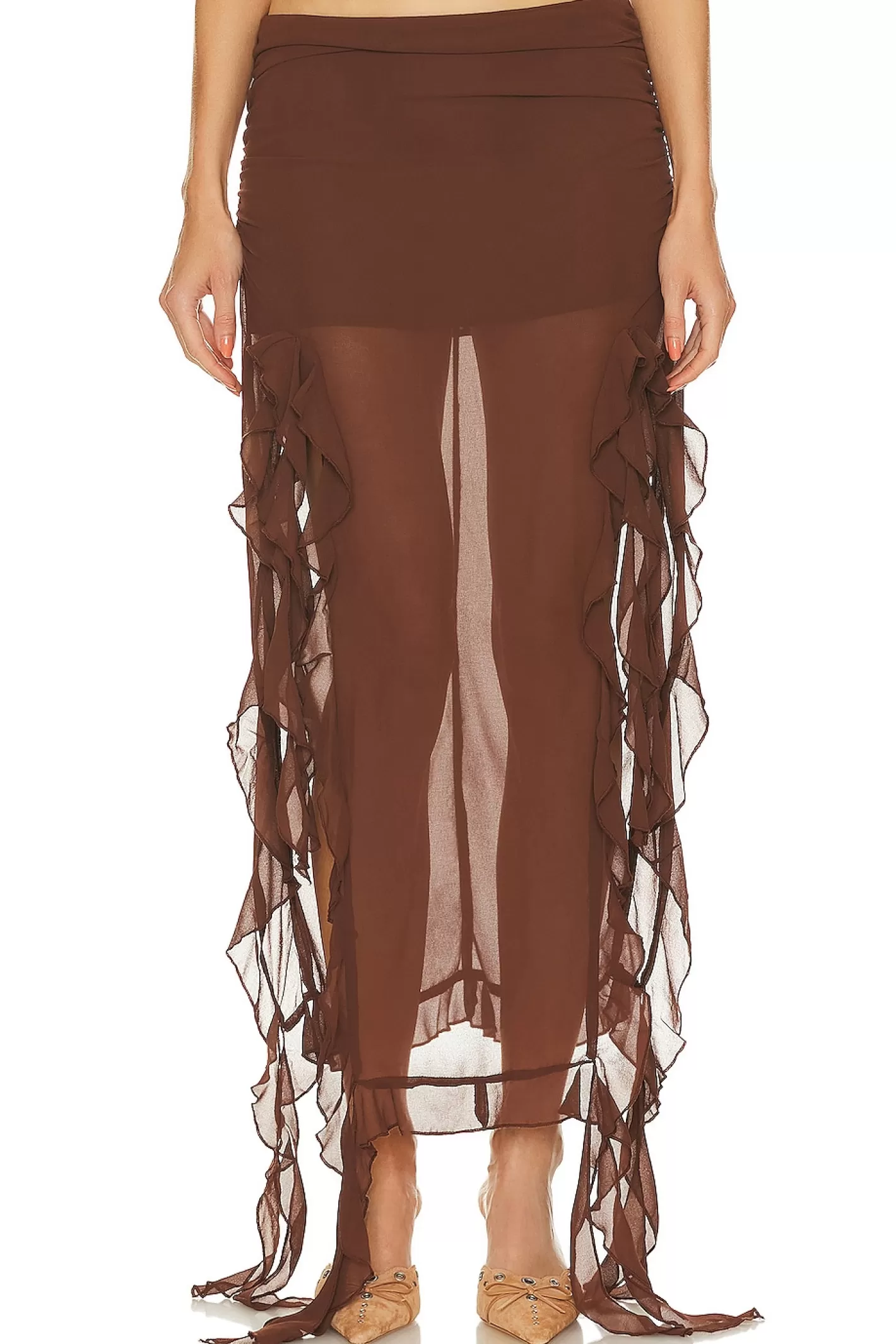 Rendezvous Maxi Skirt>LIONESS Hot