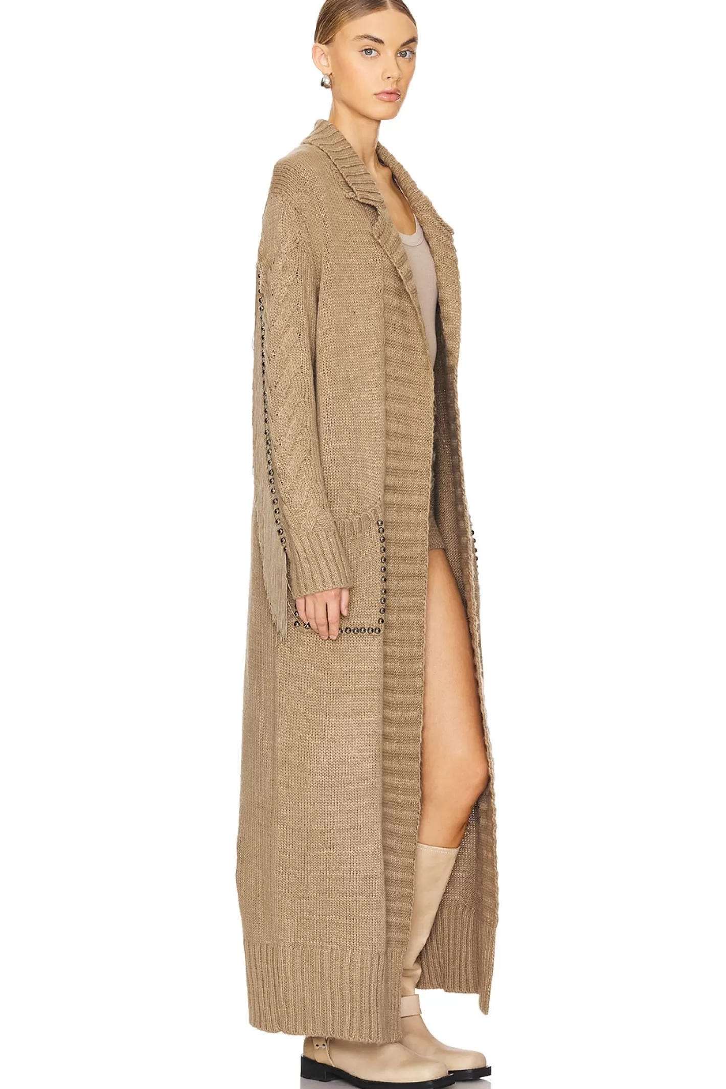 Rodeo Trench>Understated Leather Fashion