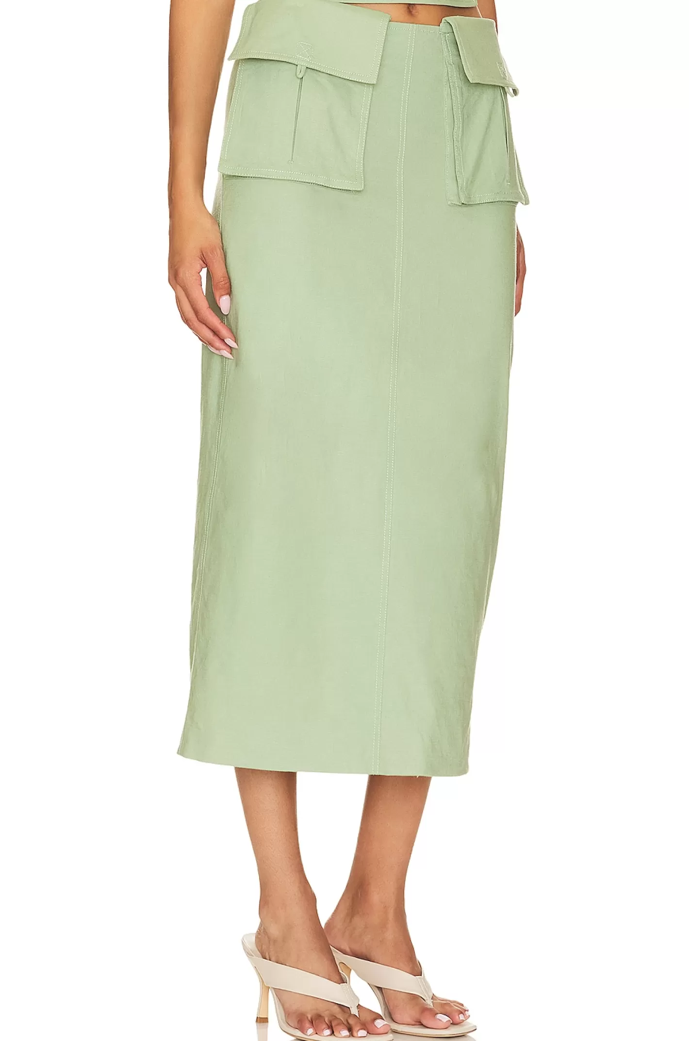 Rousseau Midi Skirt>Camila Coelho Store