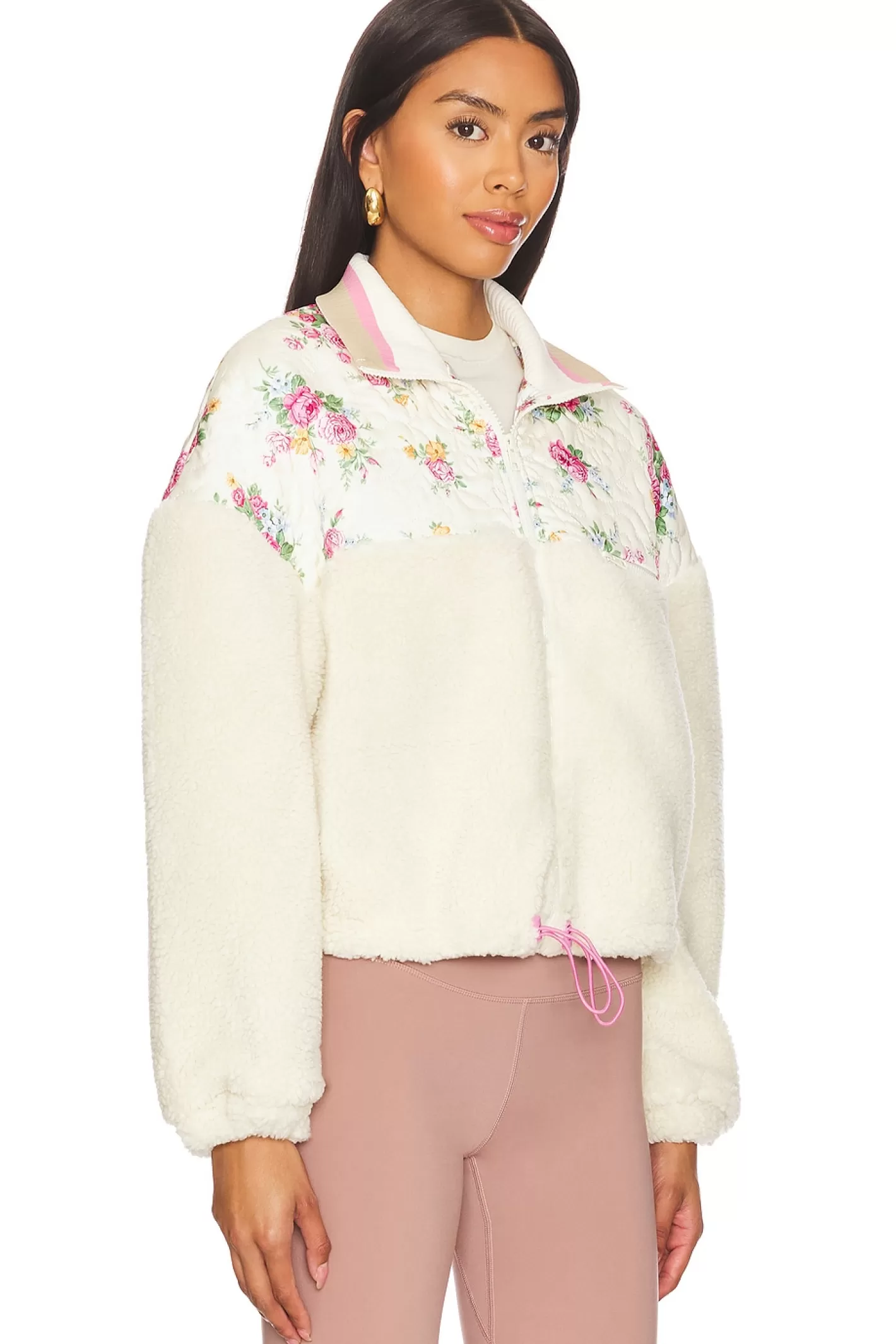 Saide Floral Fleece Jacket>For Love & Lemons Outlet