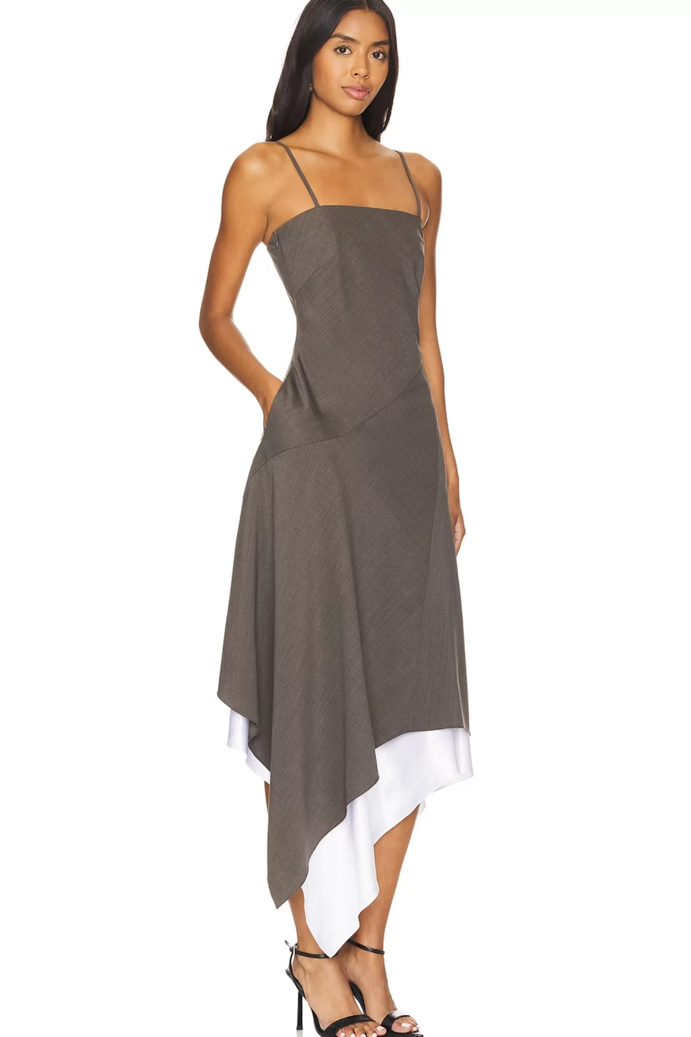 Scarf Hem Dress>Helmut Lang Best Sale