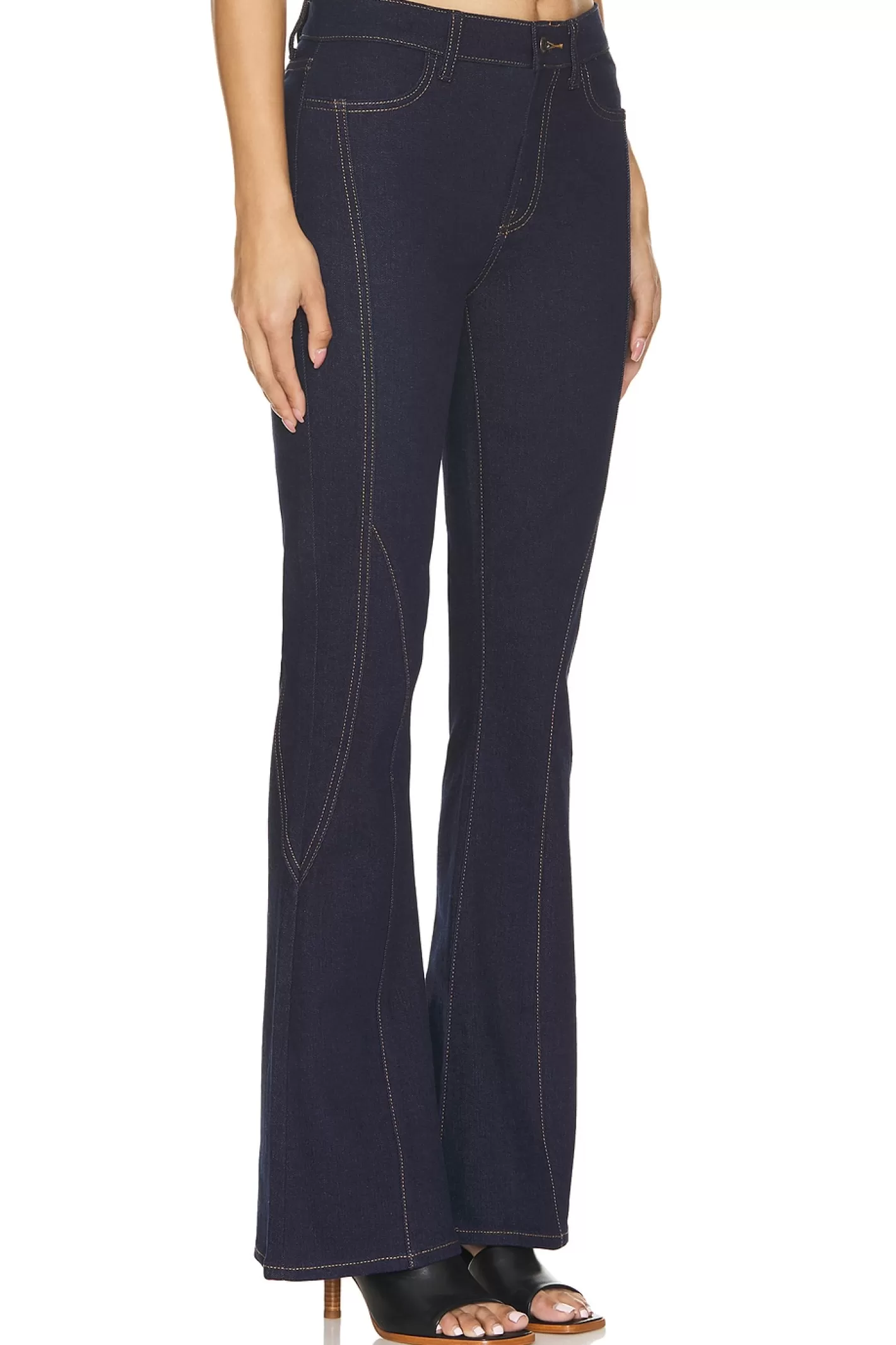 Seamed High Waisted Ali>7 For All Mankind Discount