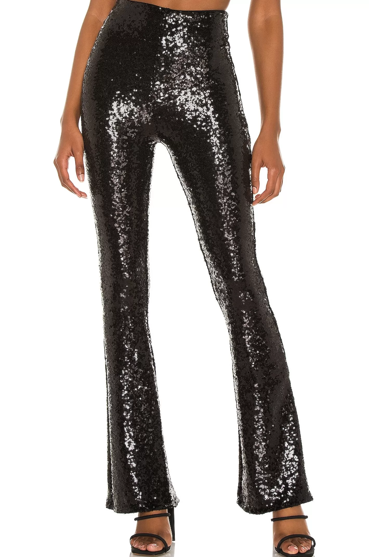 Sequin Flared Legging>Commando Hot