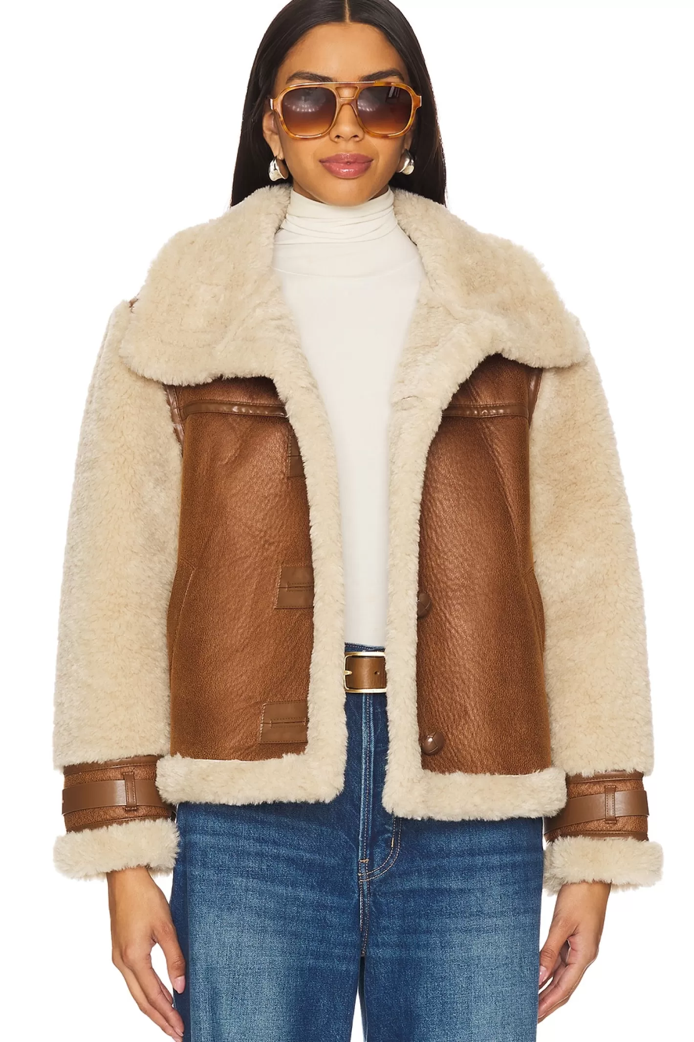 Serena Faux Fur Jacket>HEARTLOOM Discount