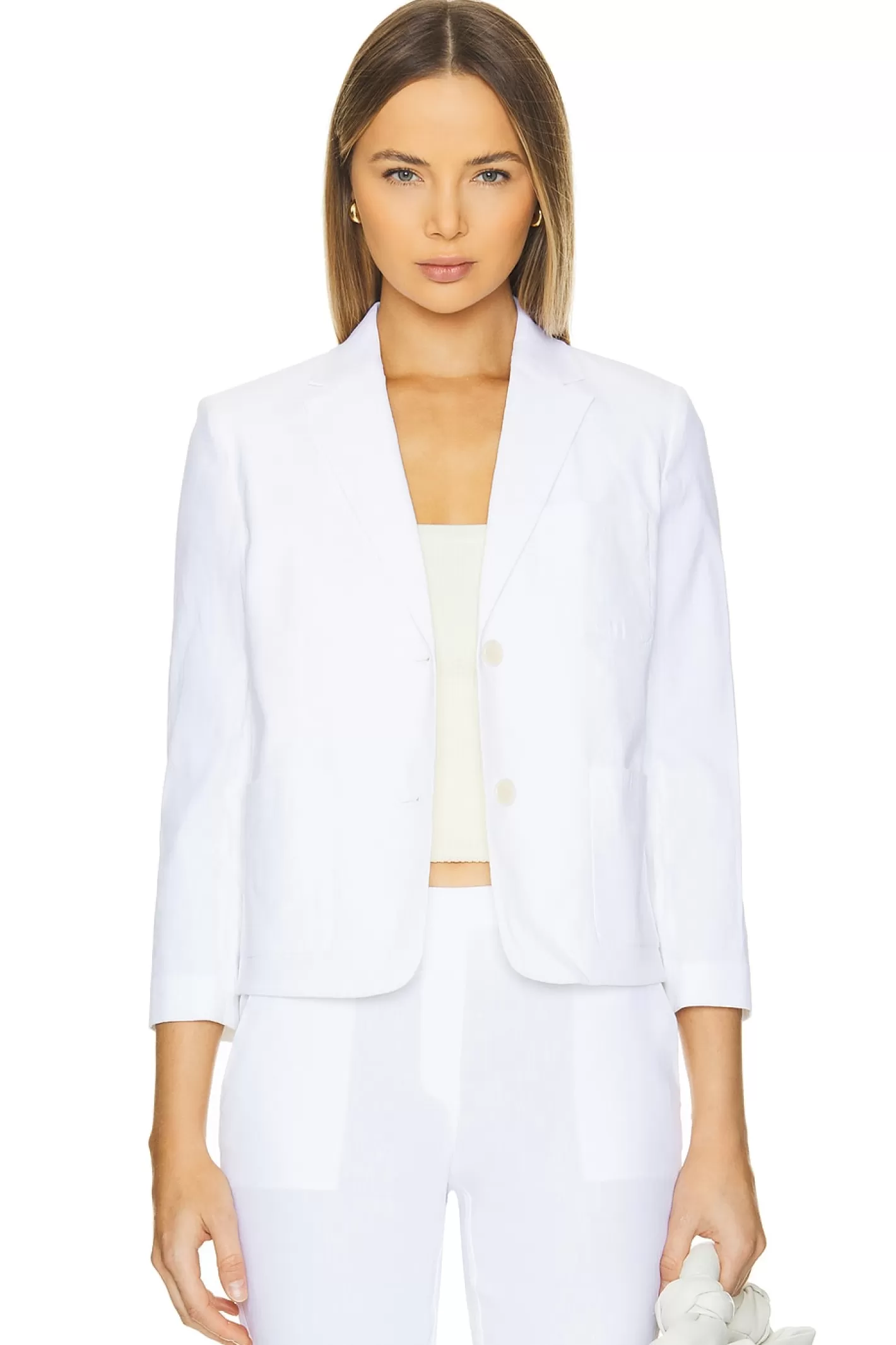 Shrunken Patch Blazer>Theory Flash Sale