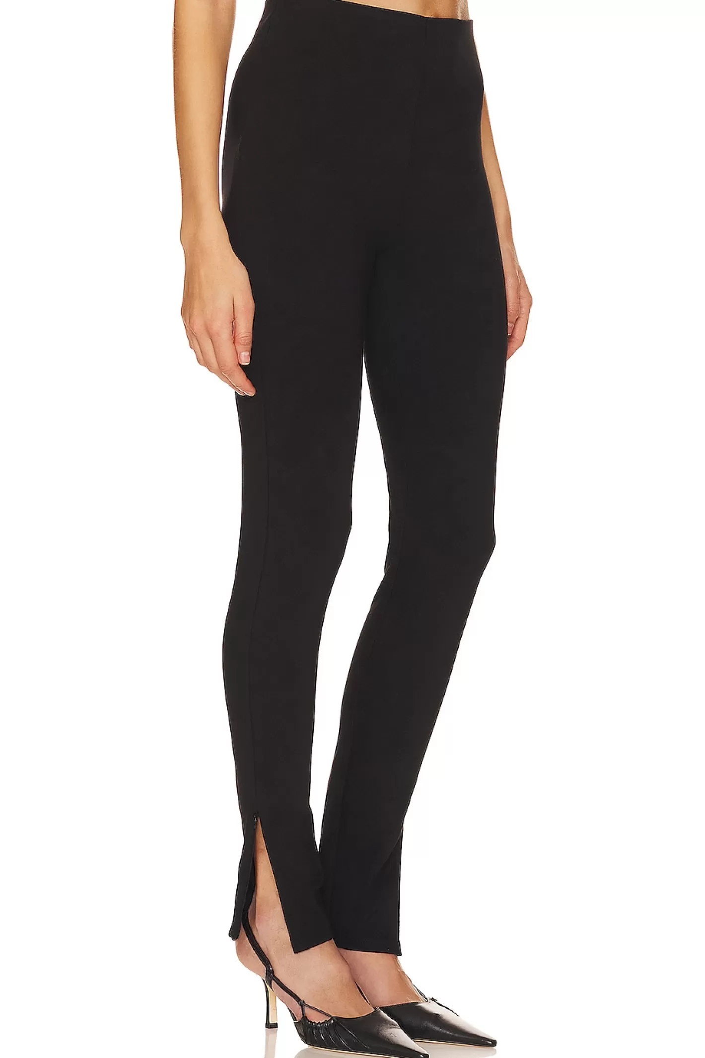 Side Slit Ponti Leggings>Rue Sophie Store