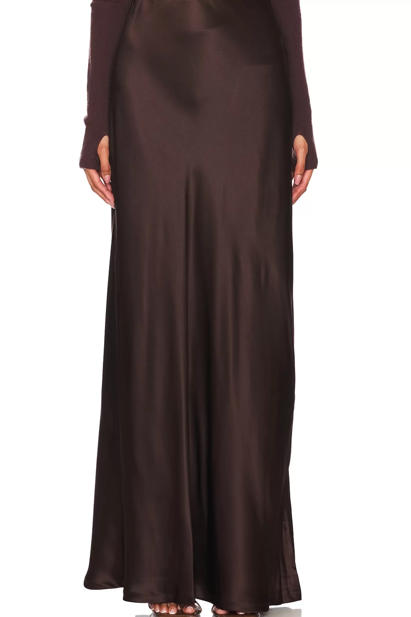 Silk Full Length Skirt>Enza Costa Outlet