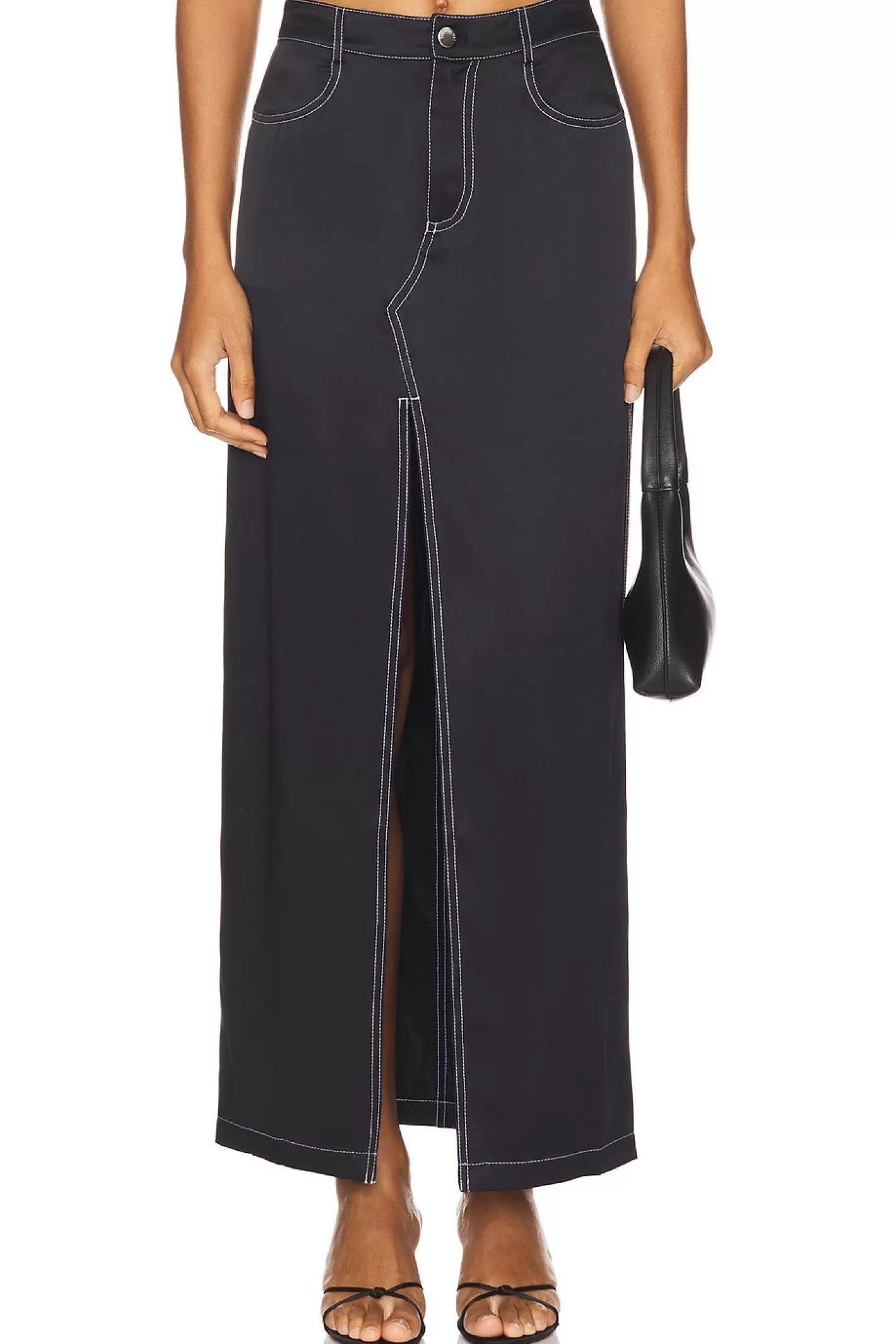 Silk Maxi Skirt>fleur du mal New