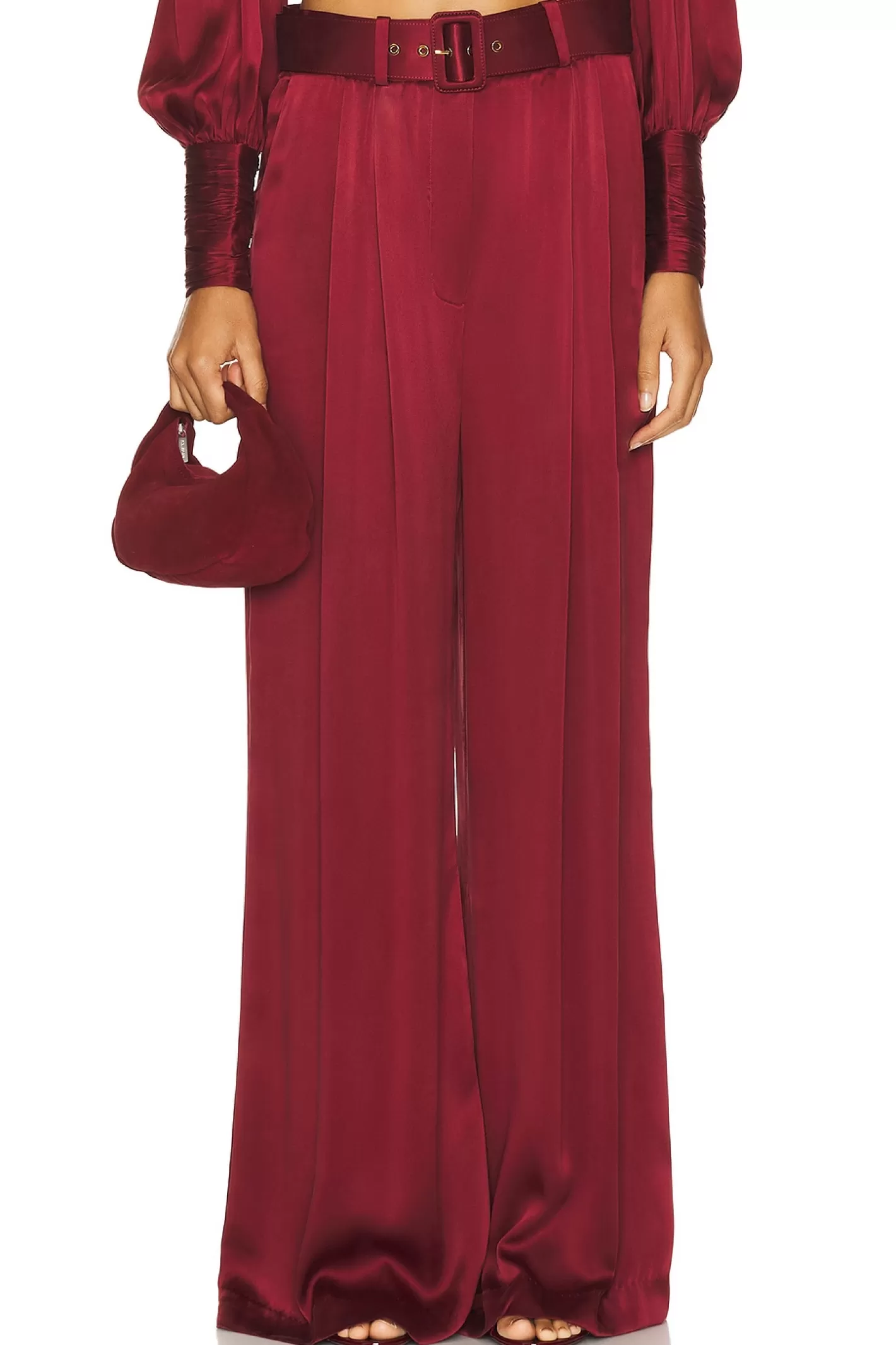 Silk Tuck Pant>Zimmermann Store