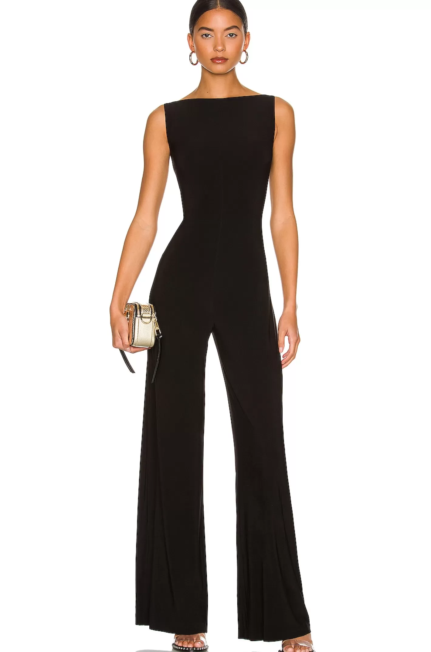 Sleeveless X Straight Leg Jumpsuit>Norma Kamali Best