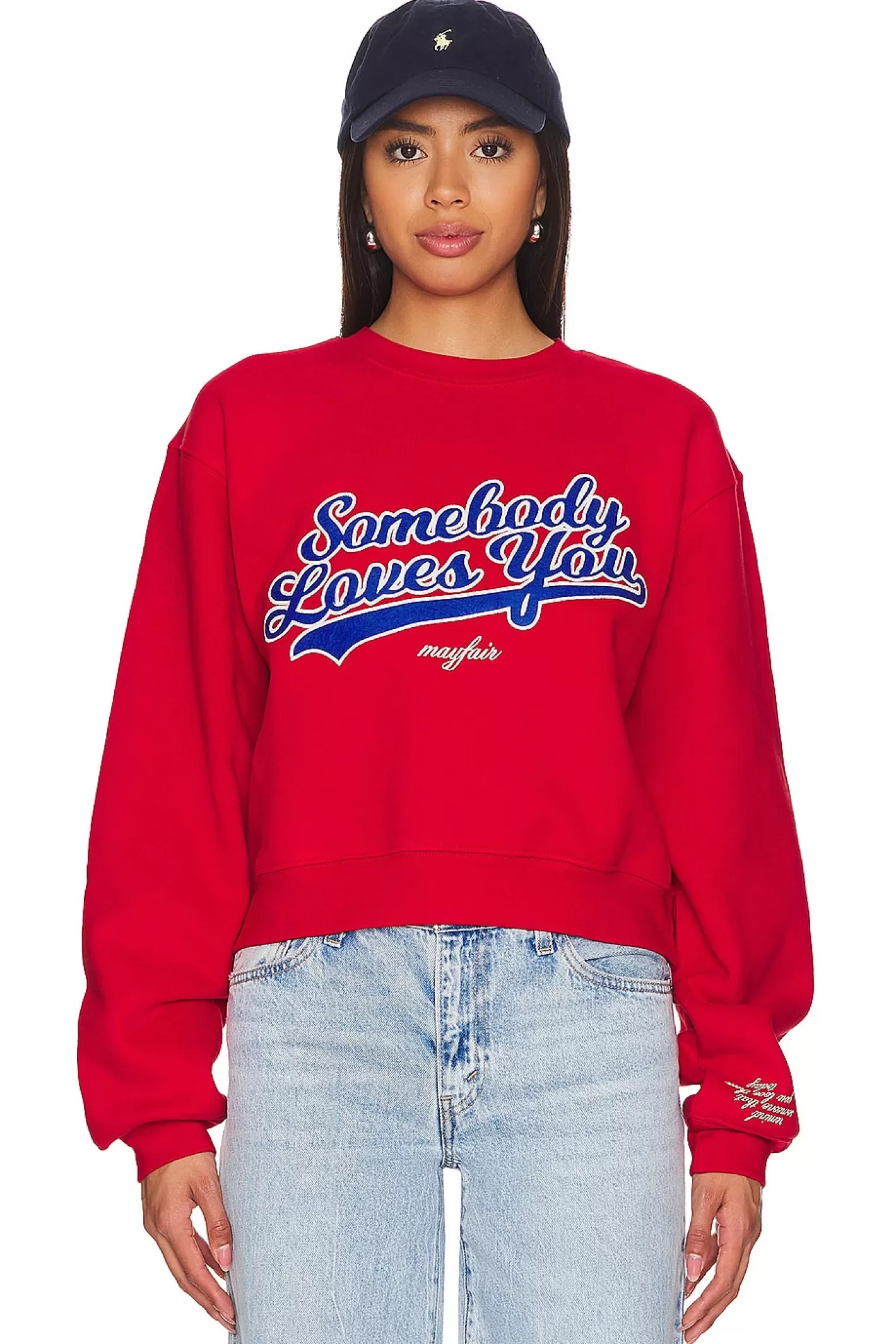 Somebody Loves You Sweatshirt>The Mayfair Group Flash Sale