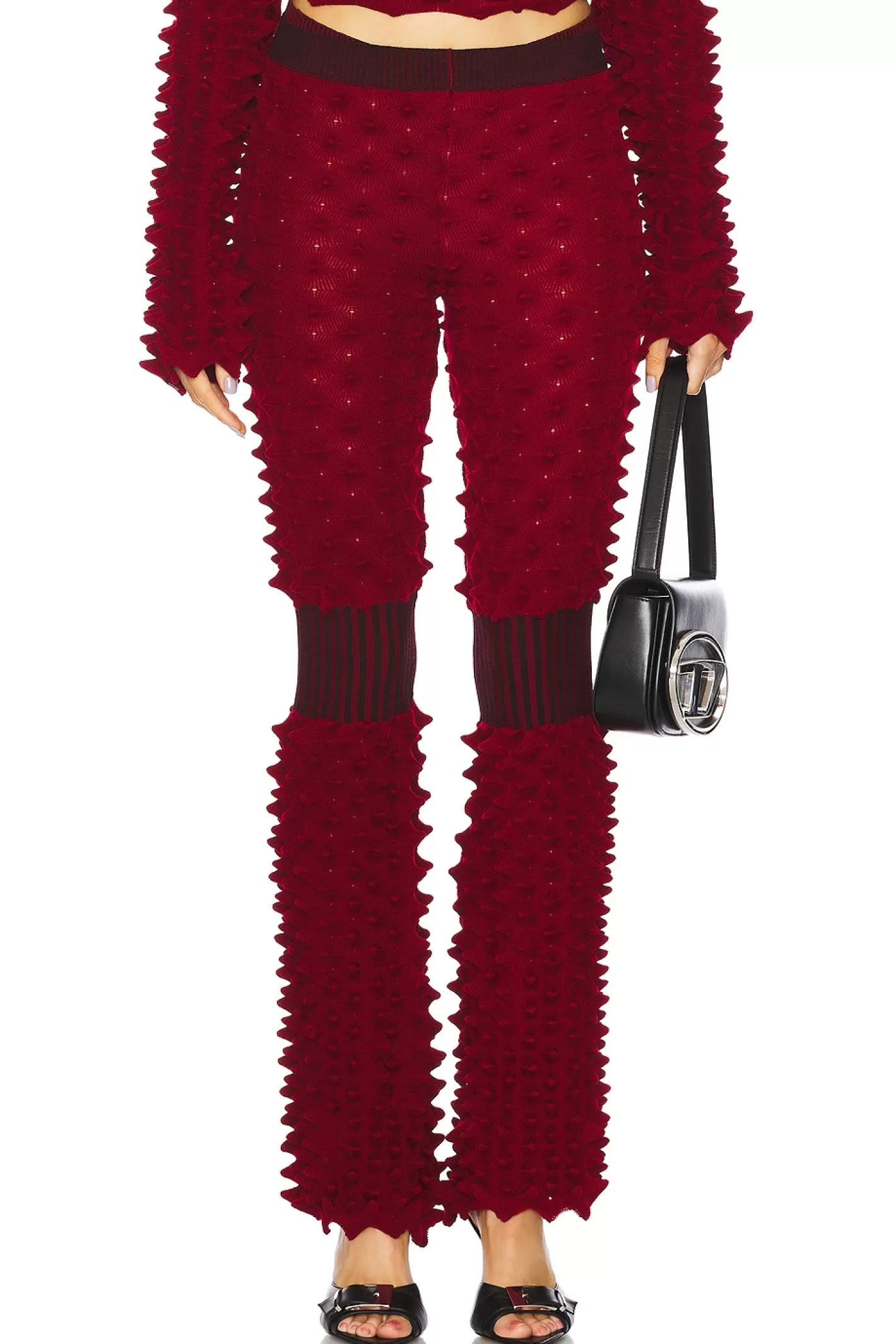 Spiky Rib Trousers>CHET LO Best Sale