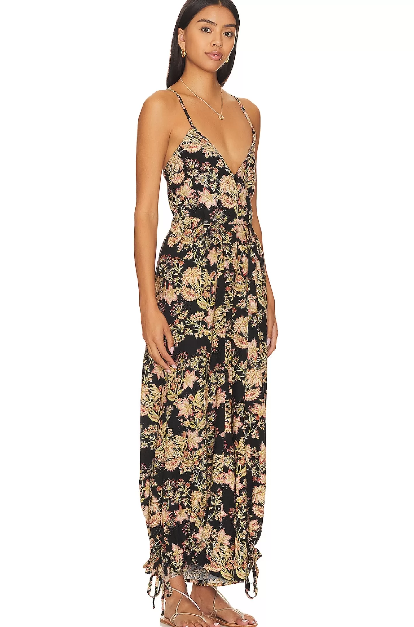 Stand Out Printed Jumpsuit>Free People Cheap